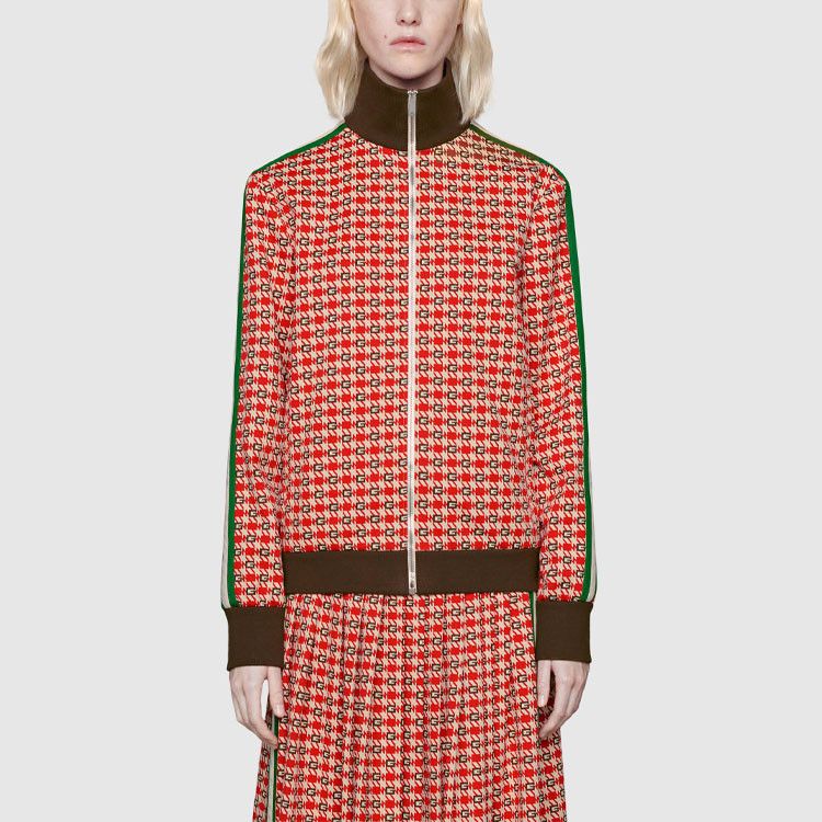 Gucci Gucci Geo Pattern Zip Up Jacket Size M Size M / US 6-8 / IT 42-44 - 9 Thumbnail