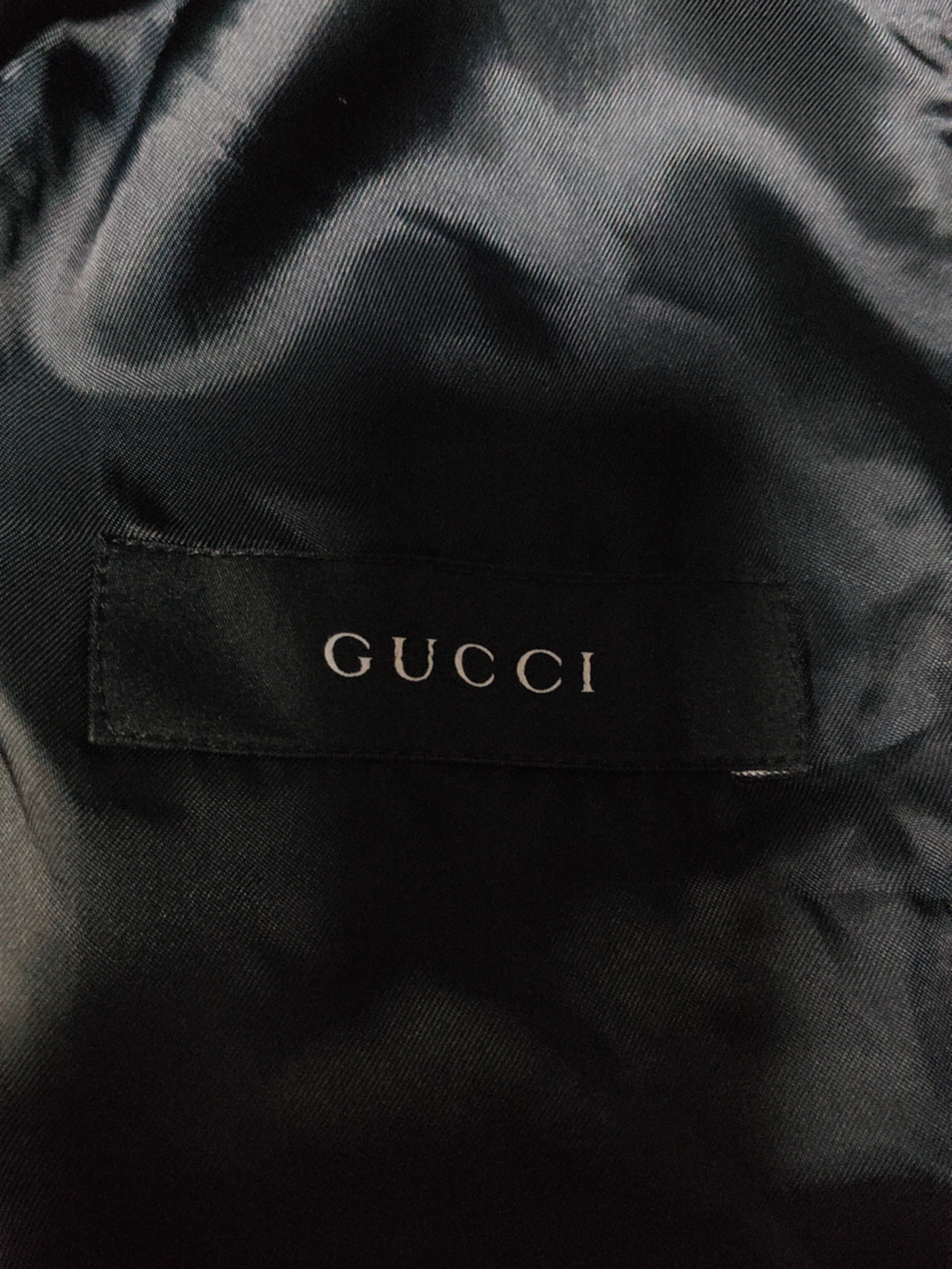 Gucci Gucci Logo Embroidery Blazer Size 42R Size 42R - 3 Thumbnail