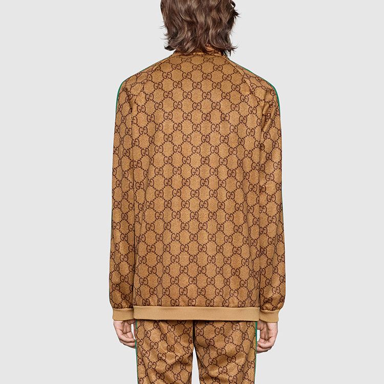 Gucci Gucci GG Chevron Track Jacket Size L Size US L / EU 52-54 / 3 - 7 Thumbnail