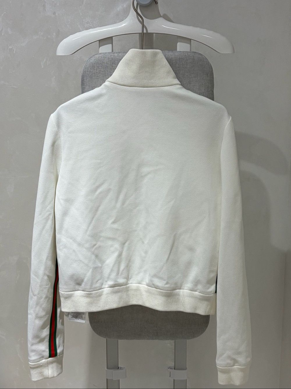 Gucci Gucci Lido Web Stripe Zip-Up Jacket Size S Size S / US 4 / IT 40 - 2 Thumbnail