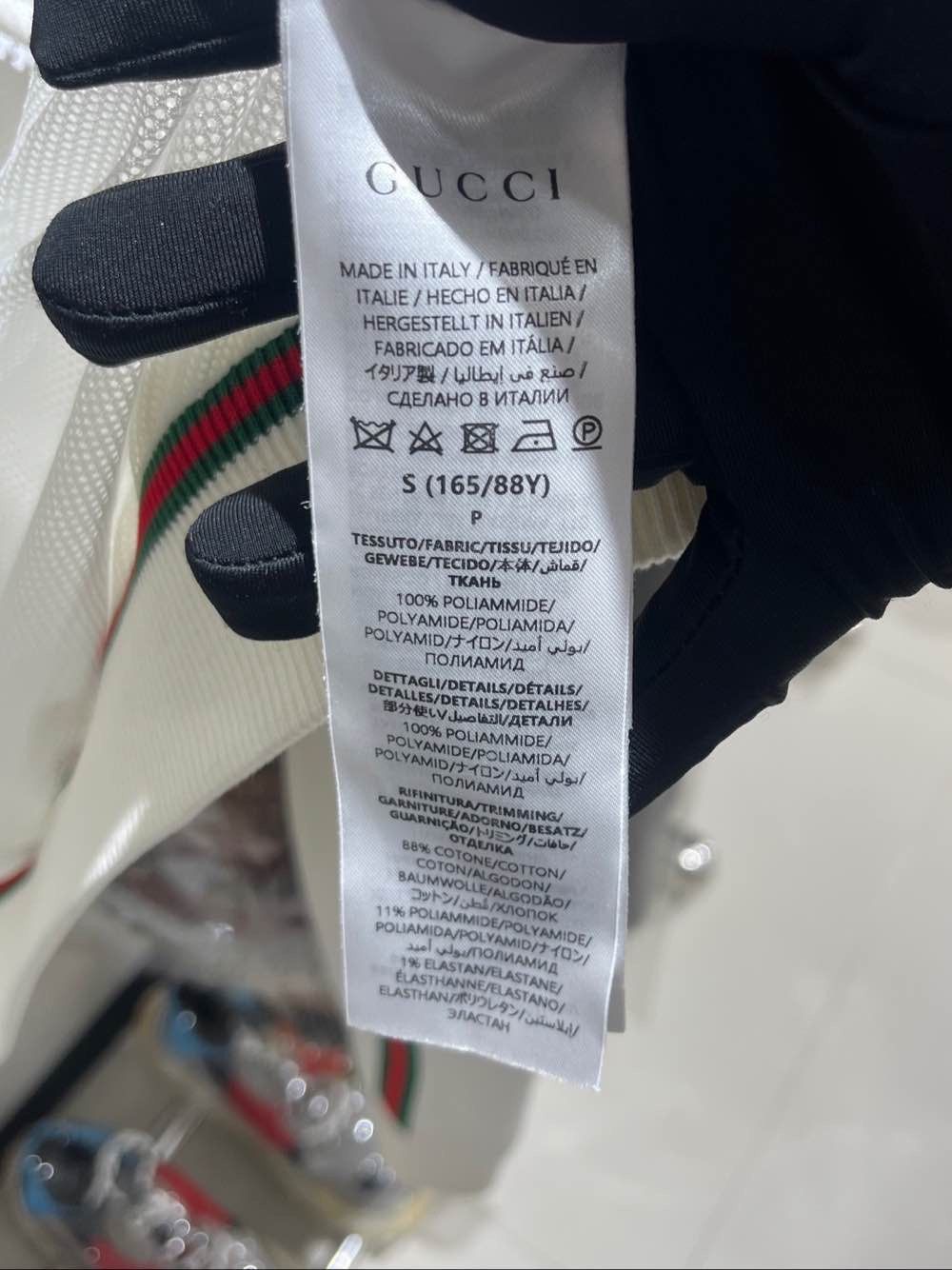Gucci Gucci Lido Web Stripe Zip-Up Jacket Size S Size S / US 4 / IT 40 - 4 Thumbnail