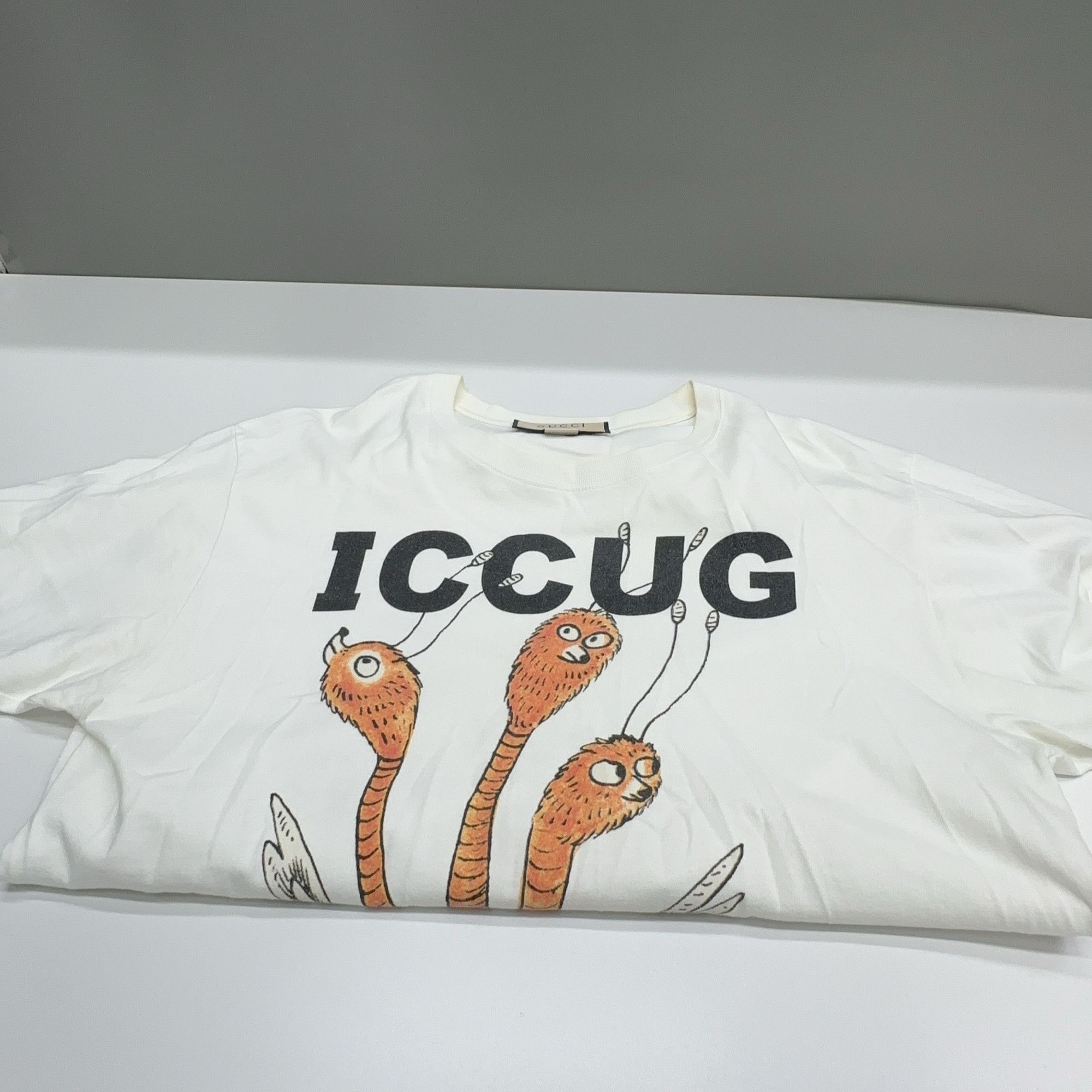 Gucci Gucci Creature Graphic T-Shirt Size S Size US S / EU 44-46 / 1 - 8 Thumbnail