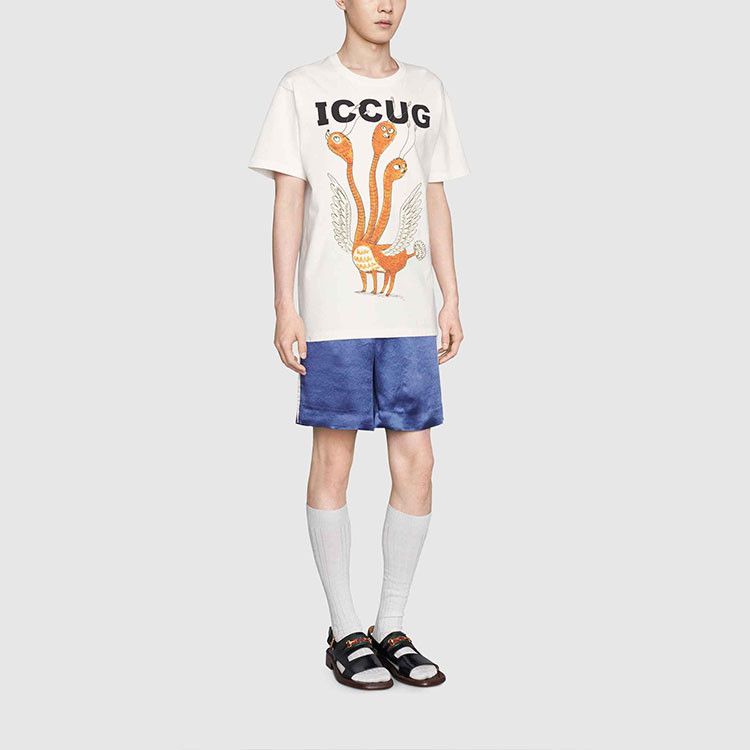 Gucci Gucci Creature Graphic T-Shirt Size S Size US S / EU 44-46 / 1 - 18 Thumbnail