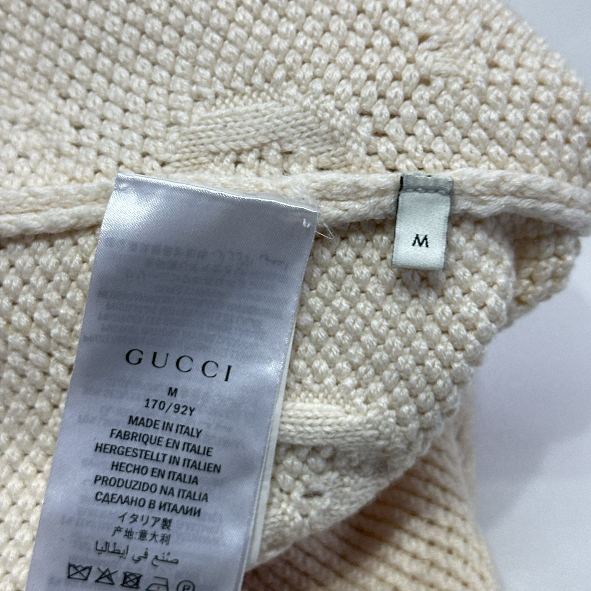 Gucci Gucci GG Logo Striped Cardigan Size M Size M / US 6-8 / IT 42-44 - 5 Thumbnail