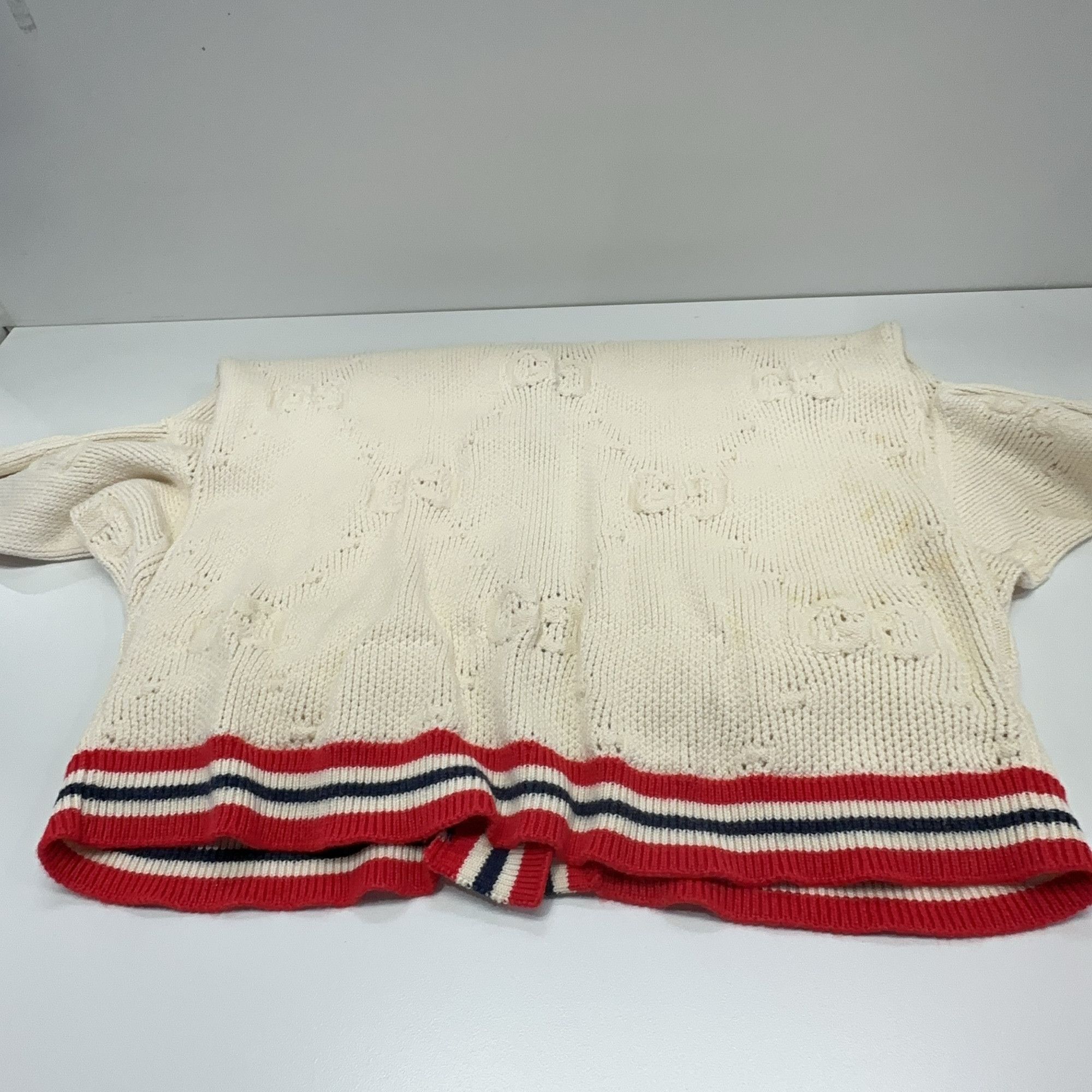 Gucci Gucci GG Logo Striped Cardigan Size M Size M / US 6-8 / IT 42-44 - 14 Thumbnail
