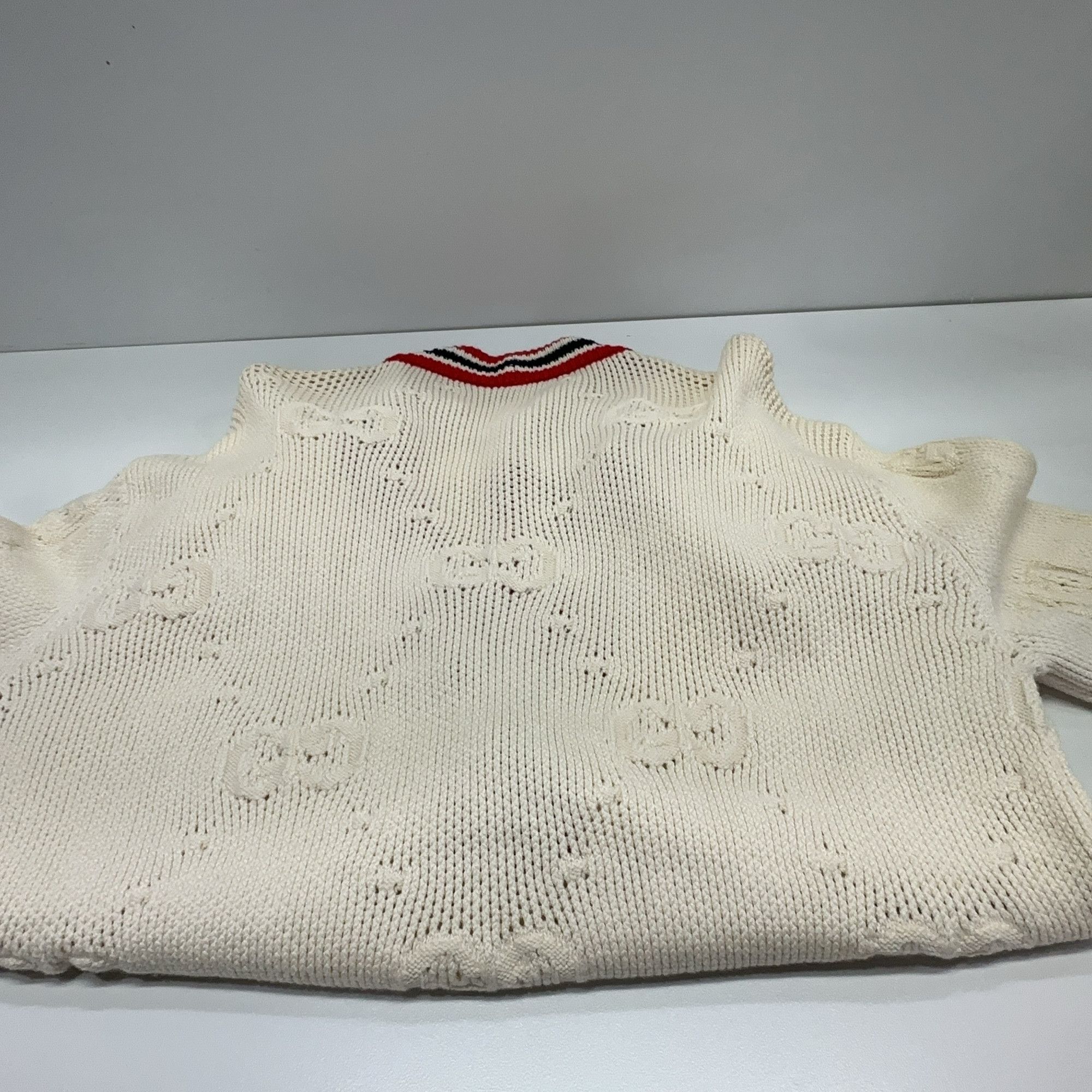 Gucci Gucci GG Logo Striped Cardigan Size M Size M / US 6-8 / IT 42-44 - 13 Thumbnail