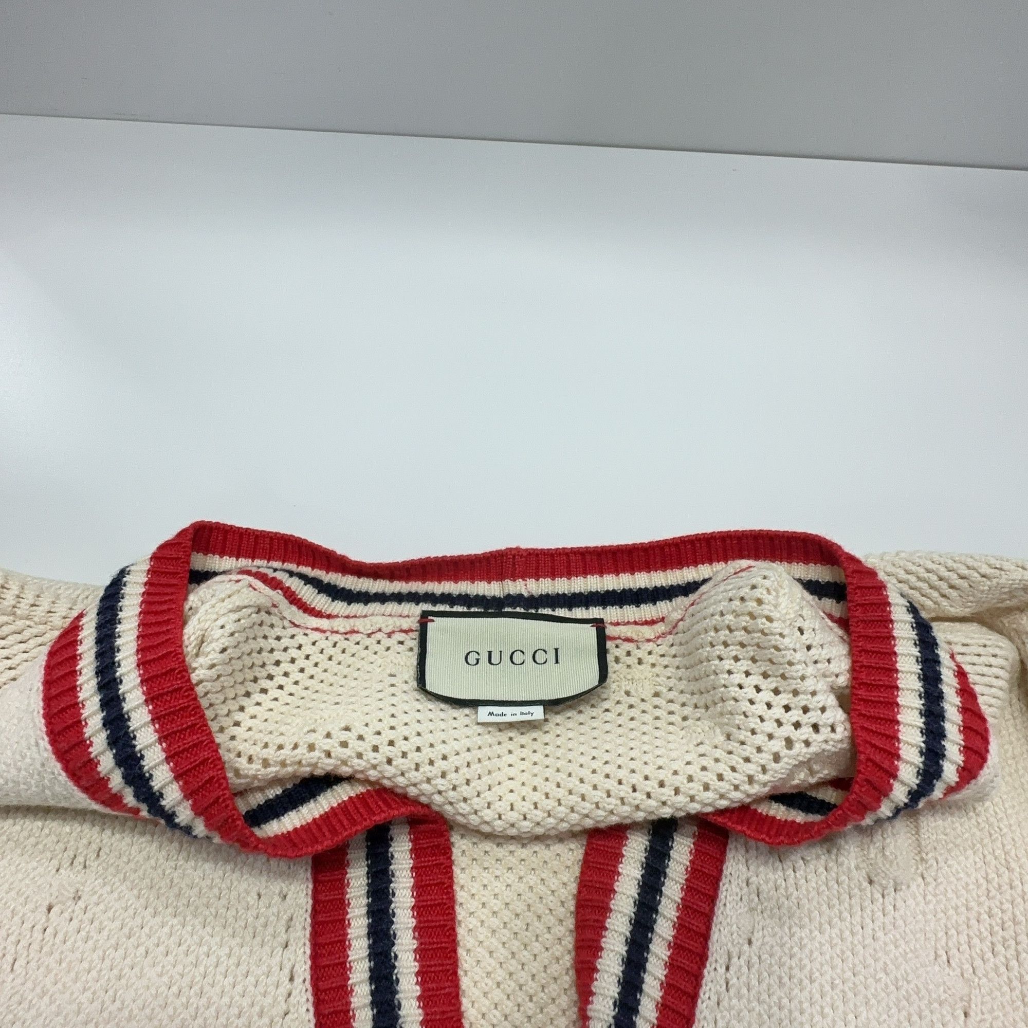 Gucci Gucci GG Logo Striped Cardigan Size M Size M / US 6-8 / IT 42-44 - 6 Thumbnail