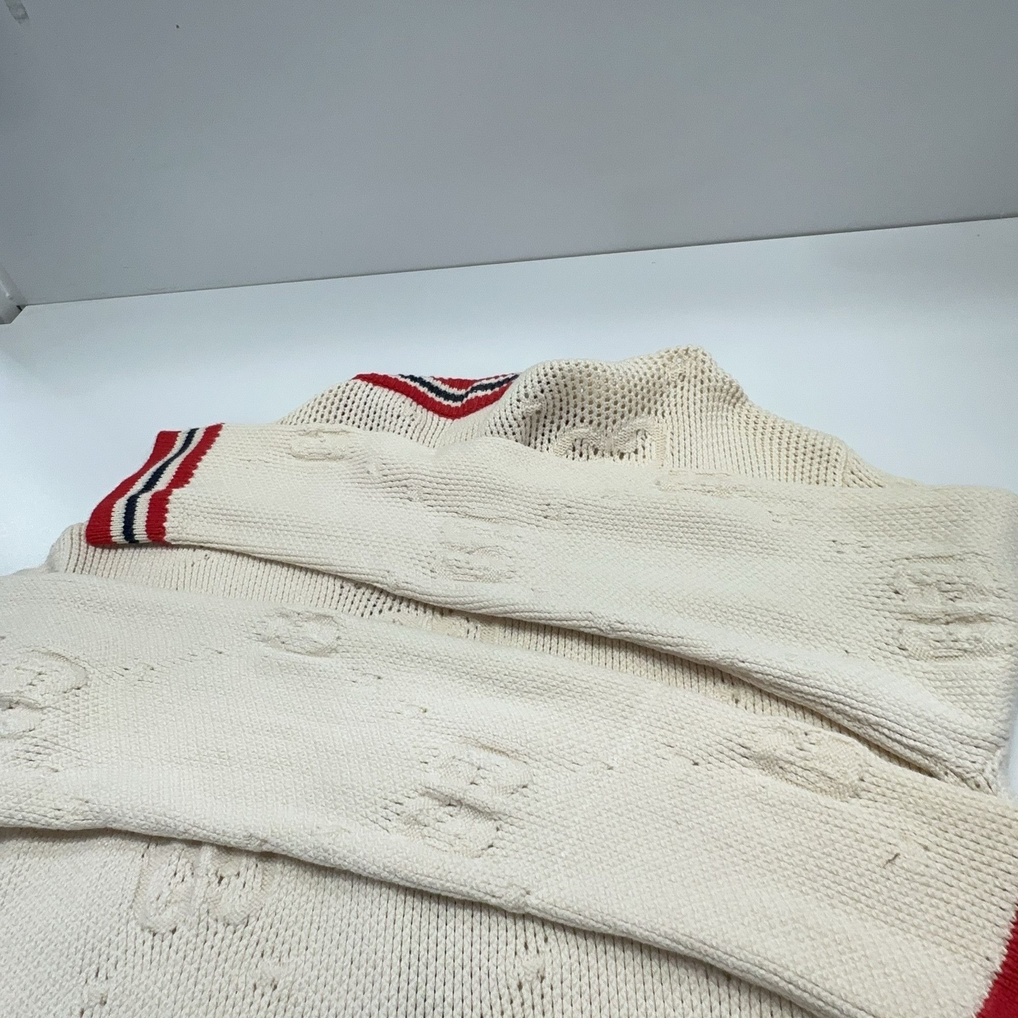 Gucci Gucci GG Logo Striped Cardigan Size M Size M / US 6-8 / IT 42-44 - 11 Thumbnail