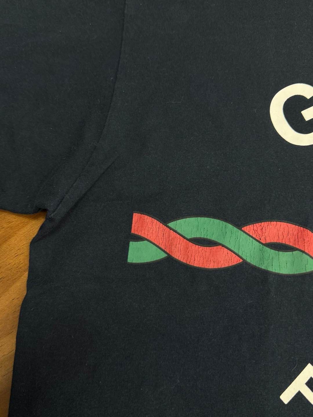Gucci Gucci Firenze 1921 Logo T-Shirt Navy US S Size US S / EU 44-46 / 1 - 5 Thumbnail