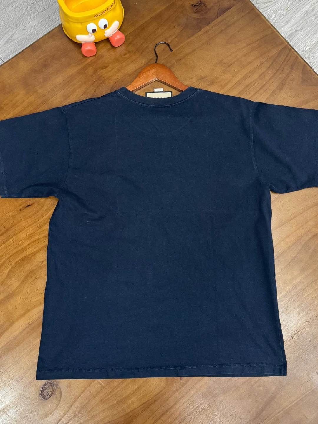 Gucci Gucci Firenze 1921 Logo T-Shirt Navy US S Size US S / EU 44-46 / 1 - 2 Thumbnail