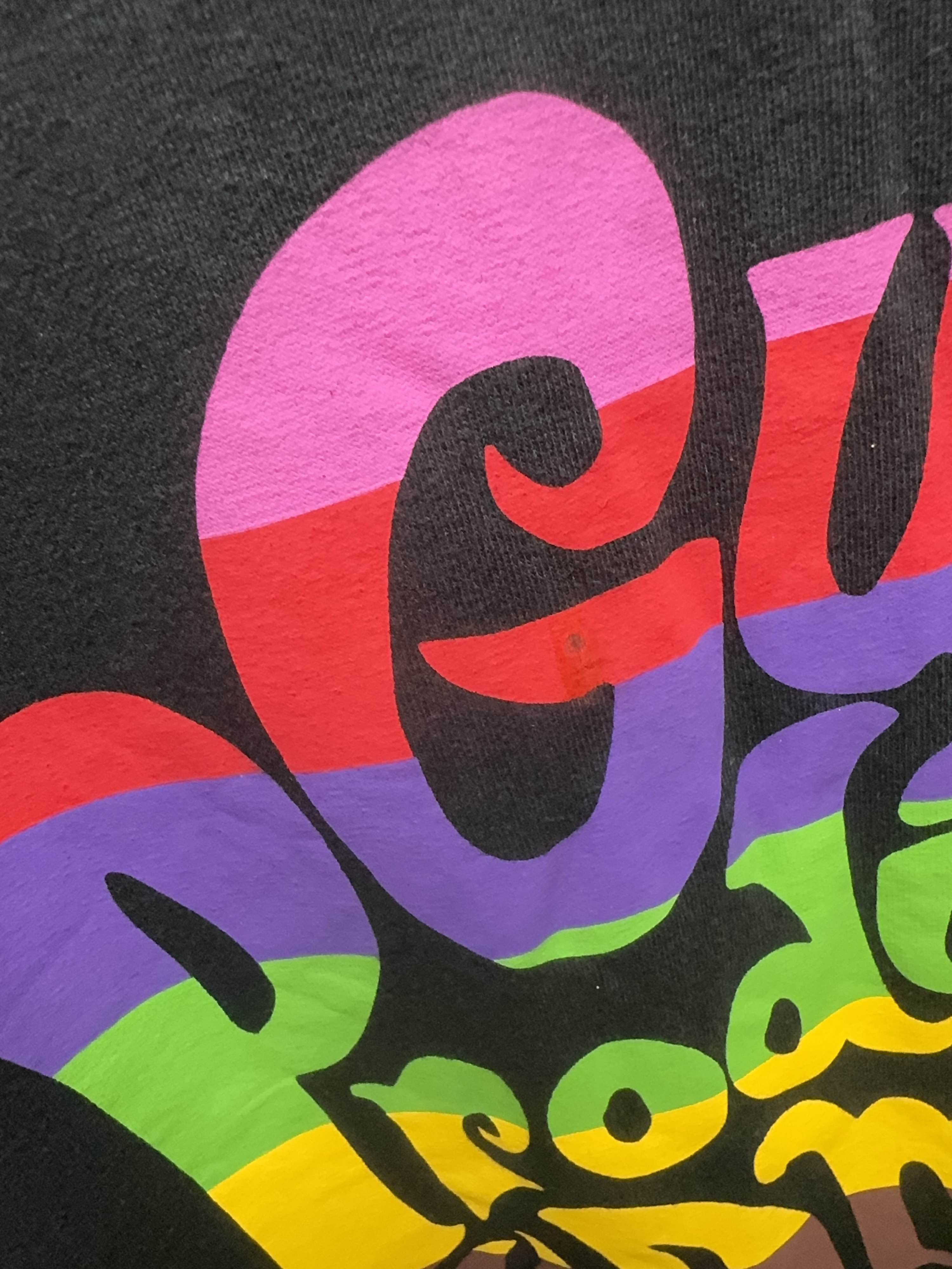 Gucci Gucci Rainbow Logo Graphic T-Shirt Black Size L Size US L / EU 52-54 / 3 - 9 Thumbnail