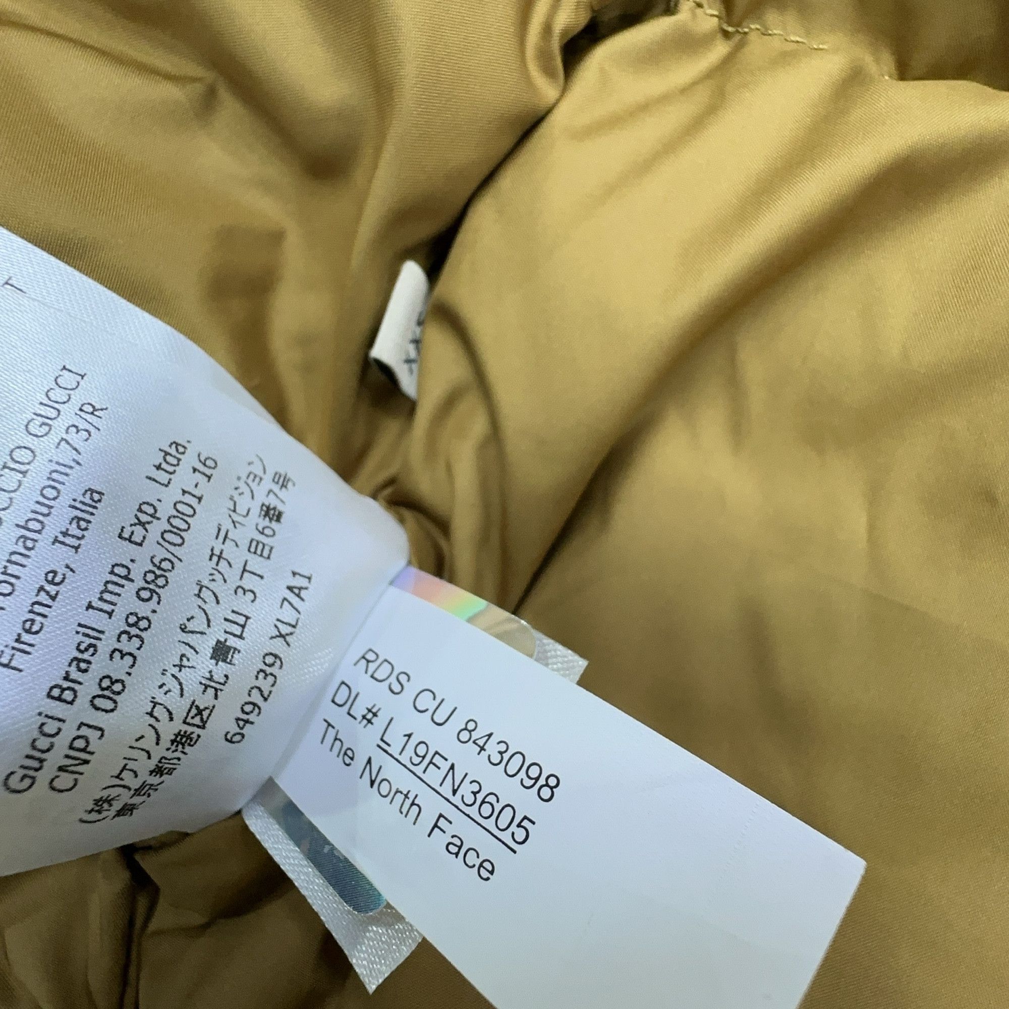 Gucci Gucci x The North Face Logo Puffer Jacket Size XXS Size US XXS / EU 40 - 5 Thumbnail