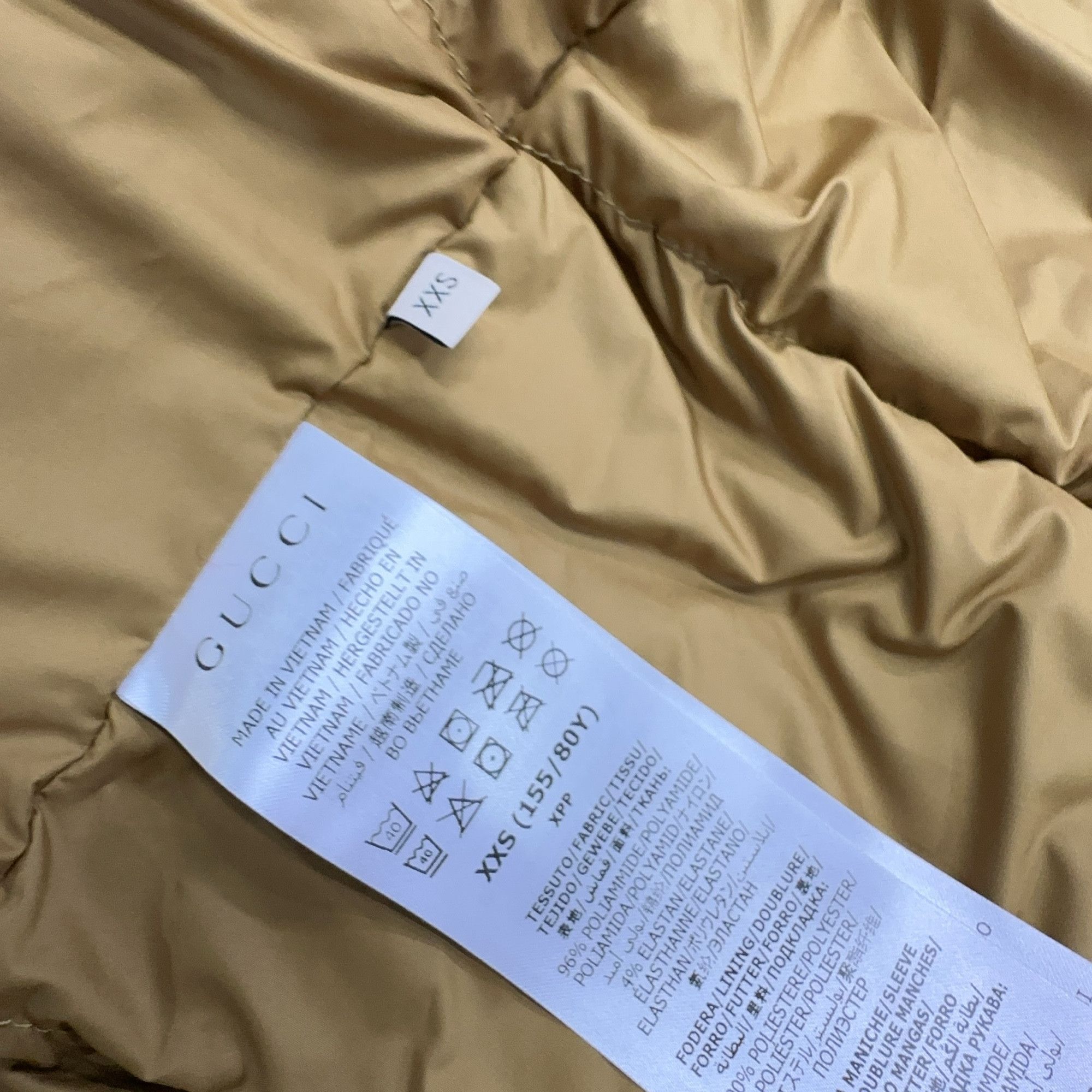 Gucci Gucci x The North Face Logo Puffer Jacket Size XXS Size US XXS / EU 40 - 4 Thumbnail