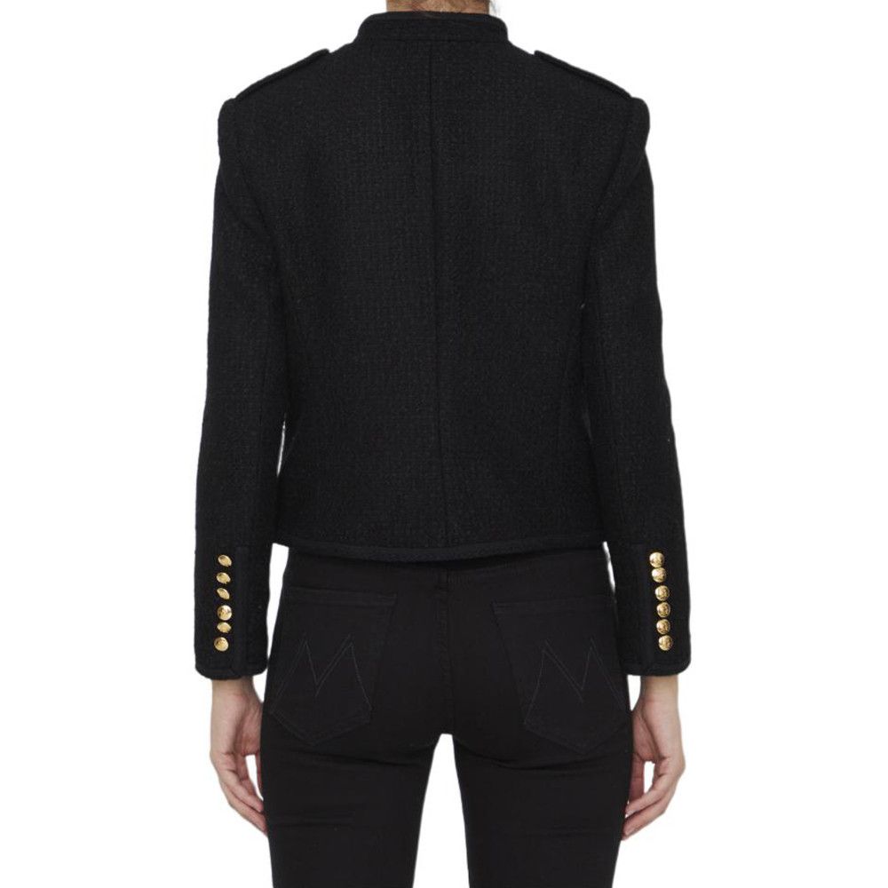 Celine CELINE Gold Button Wool Blend Jacket Size 36 Size XS / US 0-2 / IT 36-38 - 9 Thumbnail
