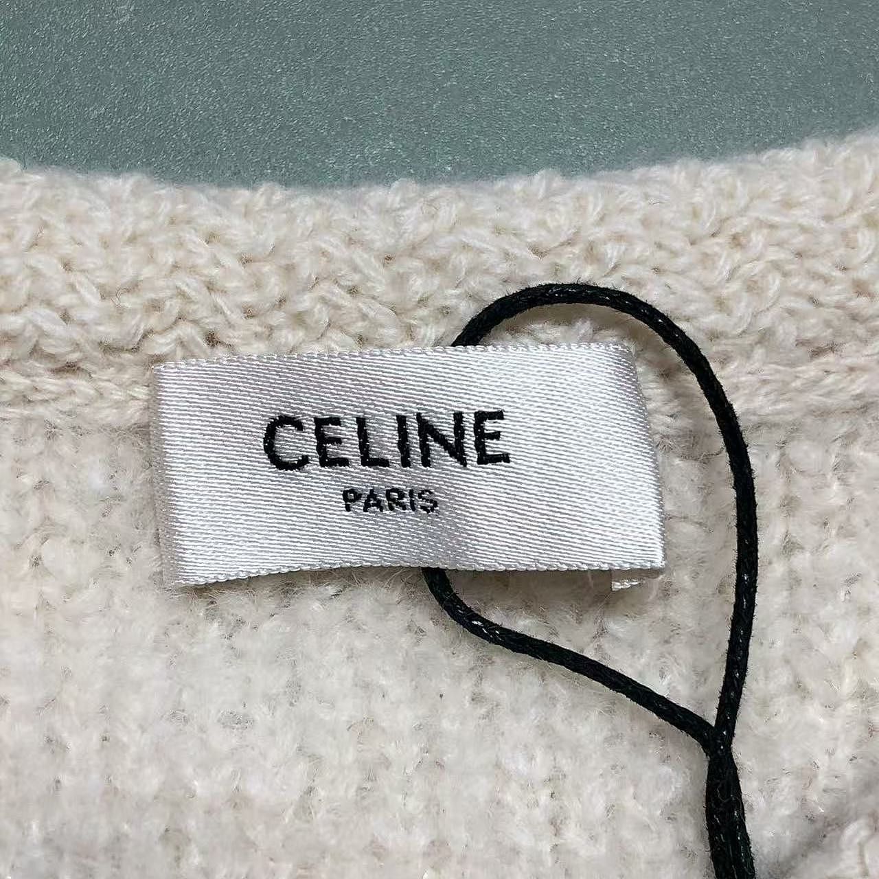 Celine Celine Alpaca Wool Blend Knit Jacket Size M Size M / US 6-8 / IT 42-44 - 3 Thumbnail