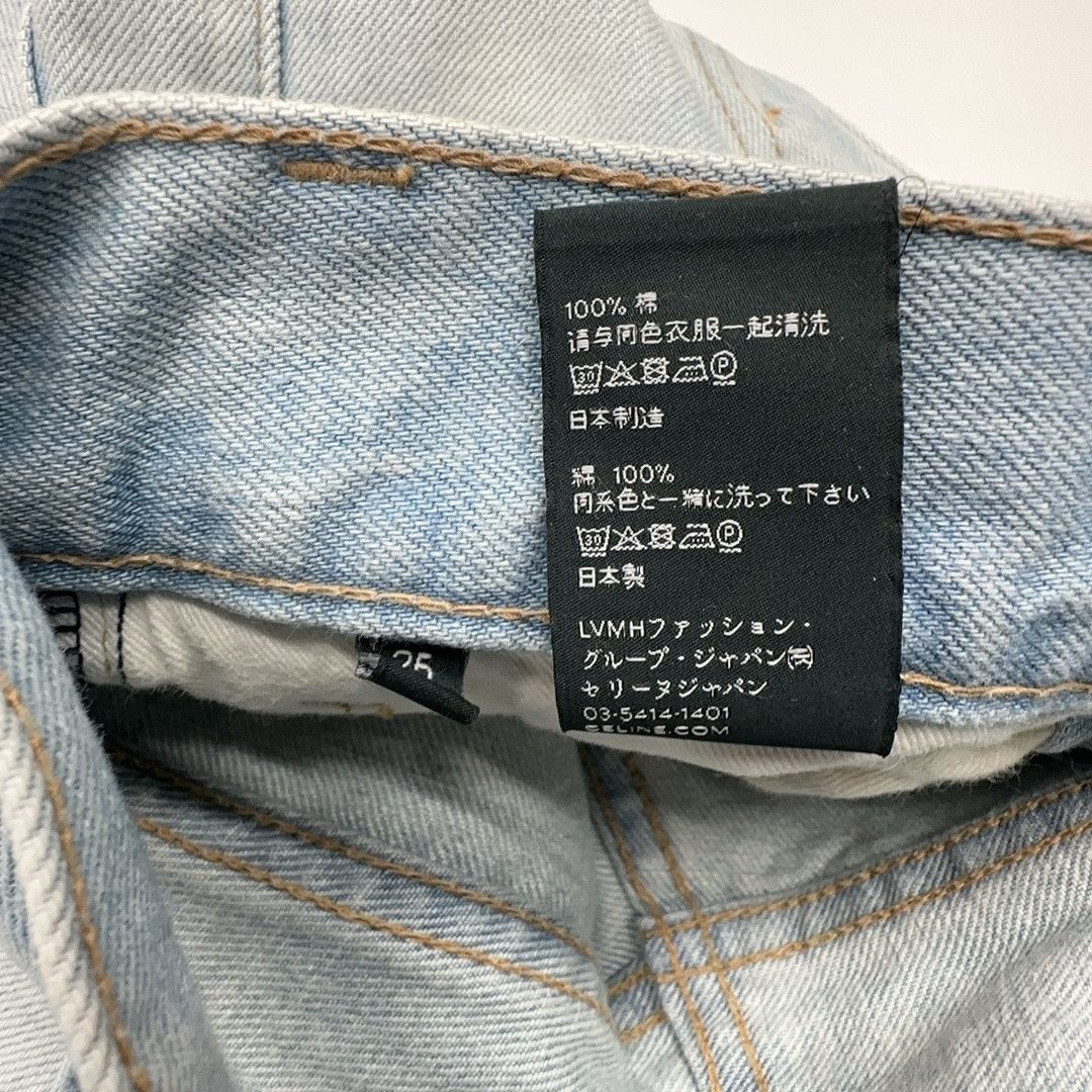 Celine Celine Light Wash Straight Leg Jeans Size 25 Size 25" / US 0 / IT 36 - 6 Thumbnail