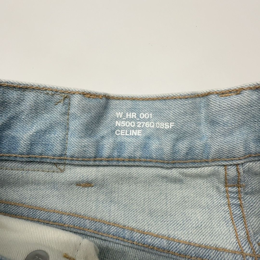 Celine Celine Light Wash Straight Leg Jeans Size 25 Size 25" / US 0 / IT 36 - 3 Thumbnail