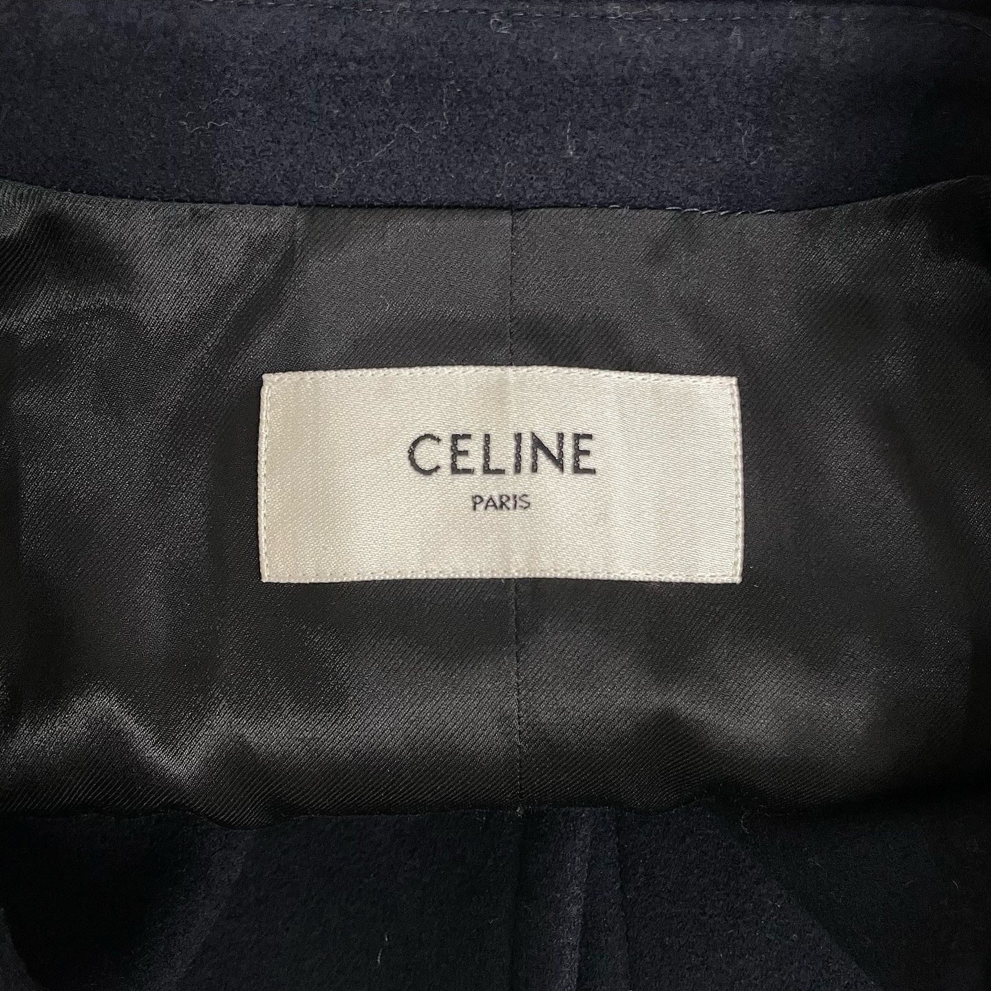 Celine Celine Wool Double-Breasted Coat Size 36 Size XS / US 0-2 / IT 36-38 - 3 Thumbnail