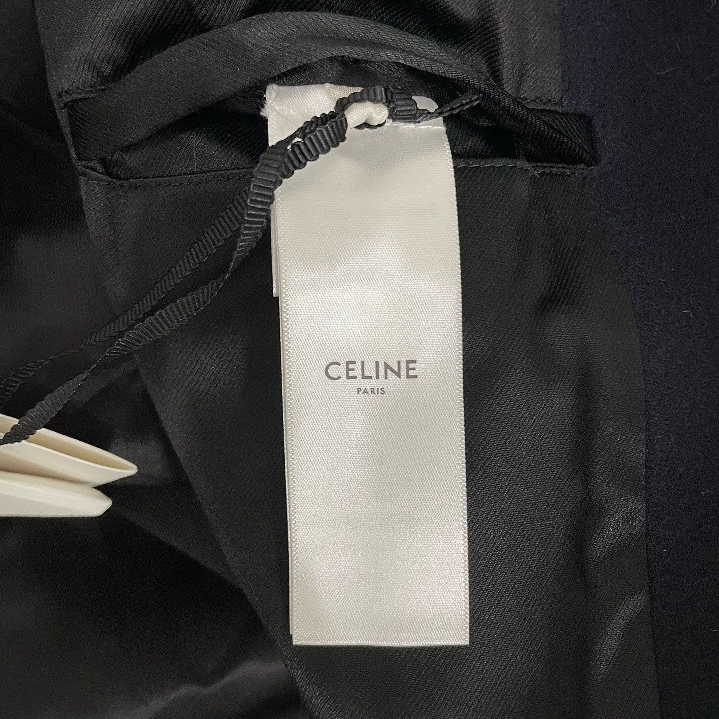 Celine Celine Wool Double-Breasted Coat Size 36 Size XS / US 0-2 / IT 36-38 - 4 Thumbnail