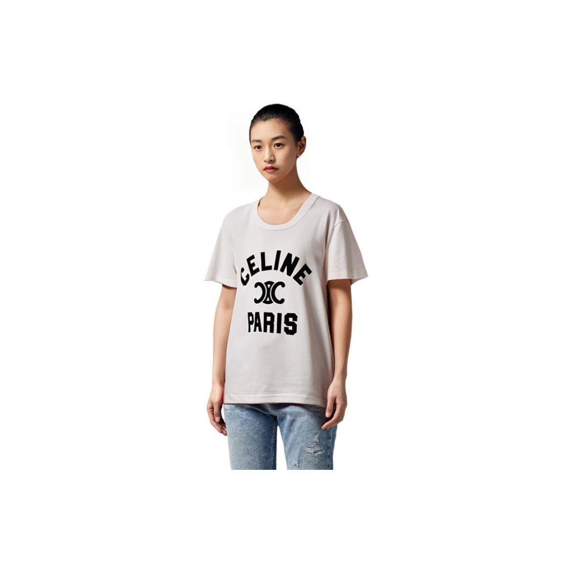 Celine Celine Logo Print T-Shirt Size S Size S / US 4 / IT 40 - 10 Thumbnail