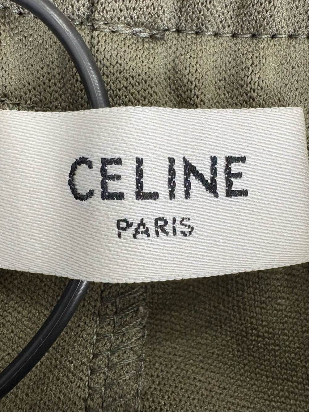 Celine CELINE Green Logo Track Pants Size S Size US 30 / EU 46 - 3 Thumbnail
