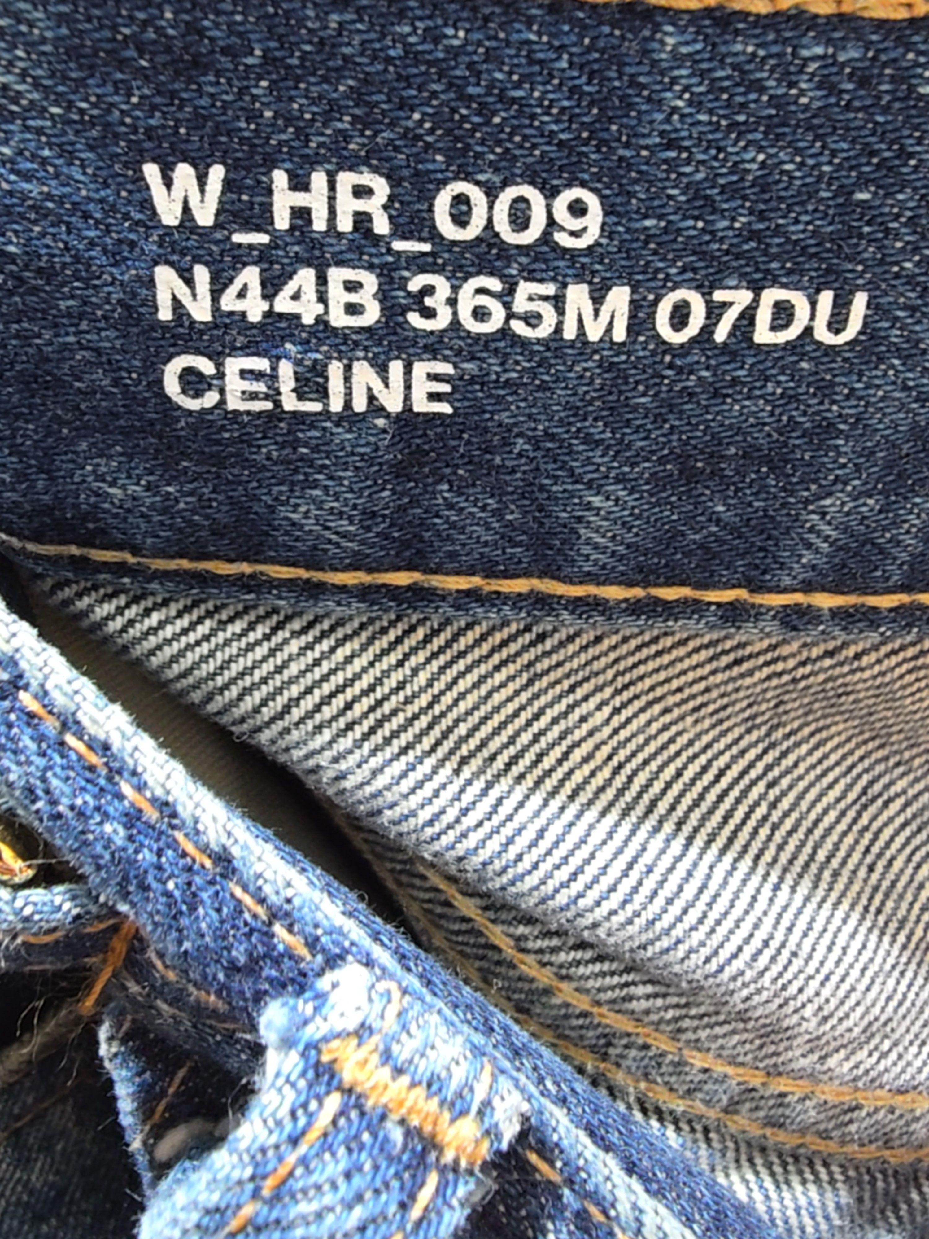Celine Celine Chain Detailed Jeans Size 26 Size 26" / US 2 / IT 38 - 3 Thumbnail