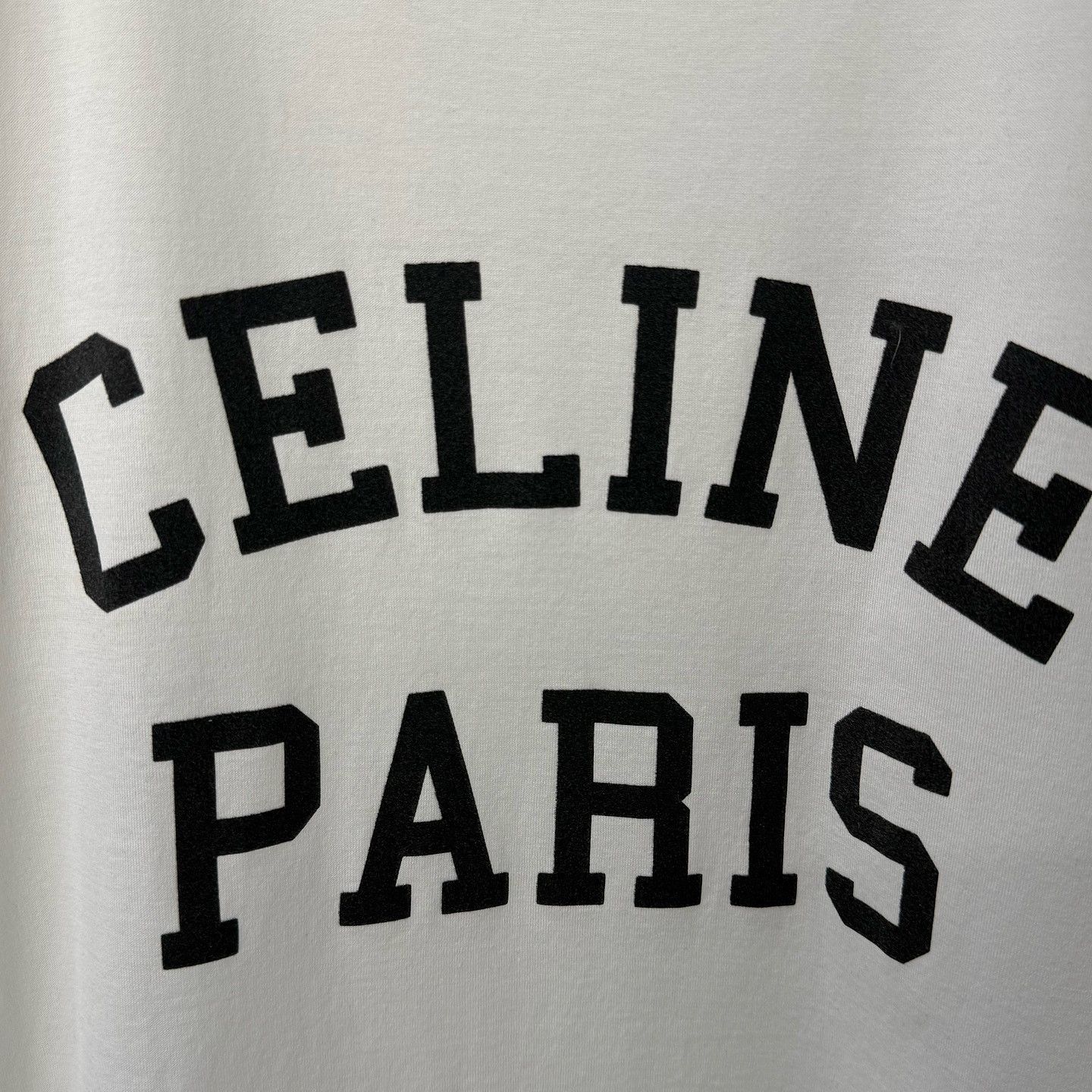 Celine Celine Logo Print Ringer T-Shirt Size S Size US S / EU 44-46 / 1 - 6 Thumbnail
