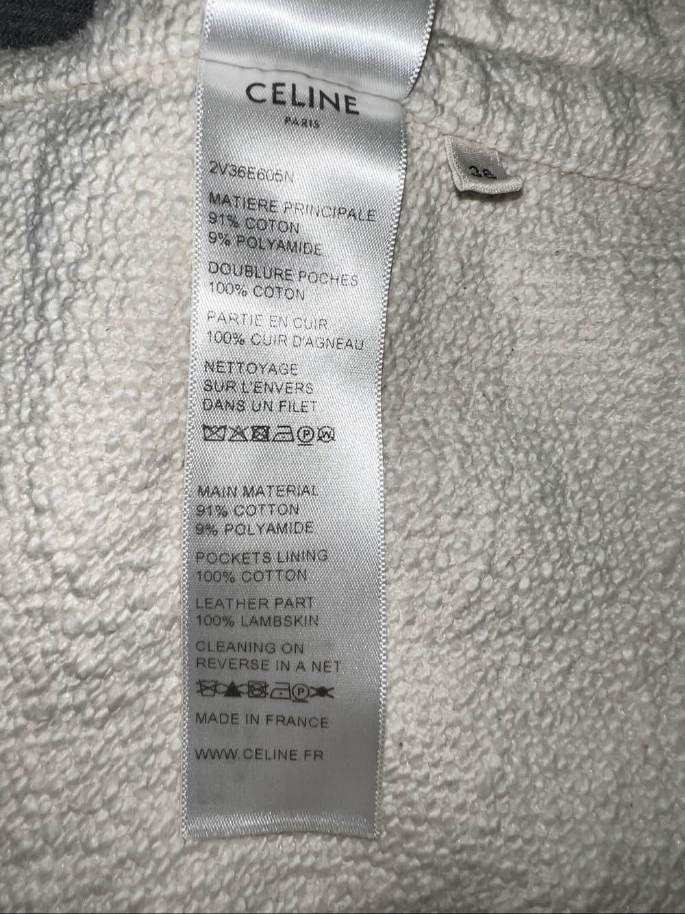 Celine CELINE Logo Hooded Poncho Size 38 Size S / US 4 / IT 40 - 4 Thumbnail