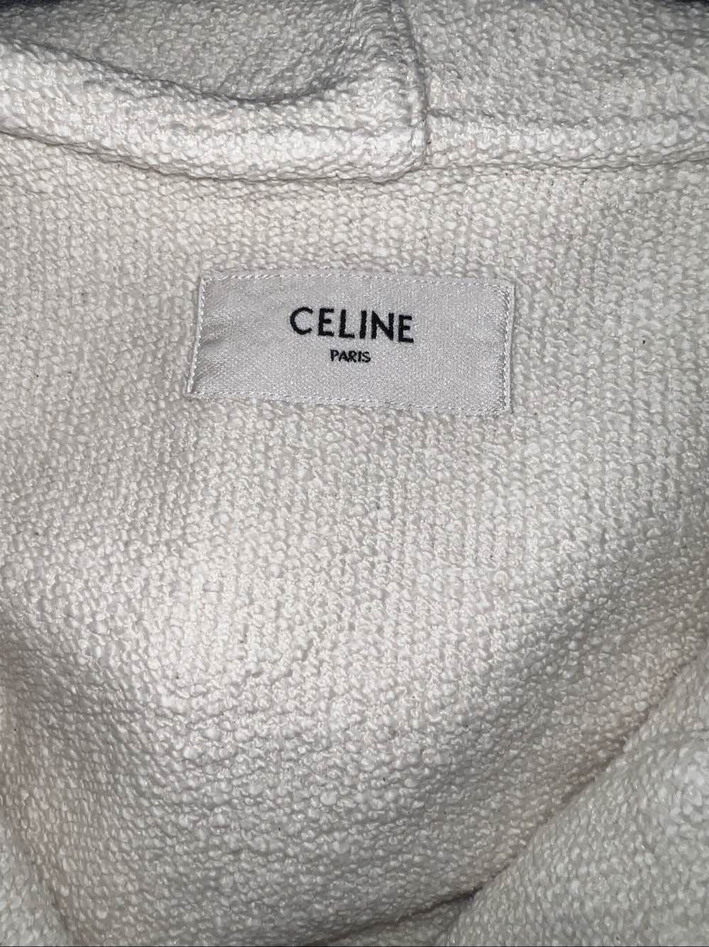 Celine CELINE Logo Hooded Poncho Size 38 Size S / US 4 / IT 40 - 3 Thumbnail