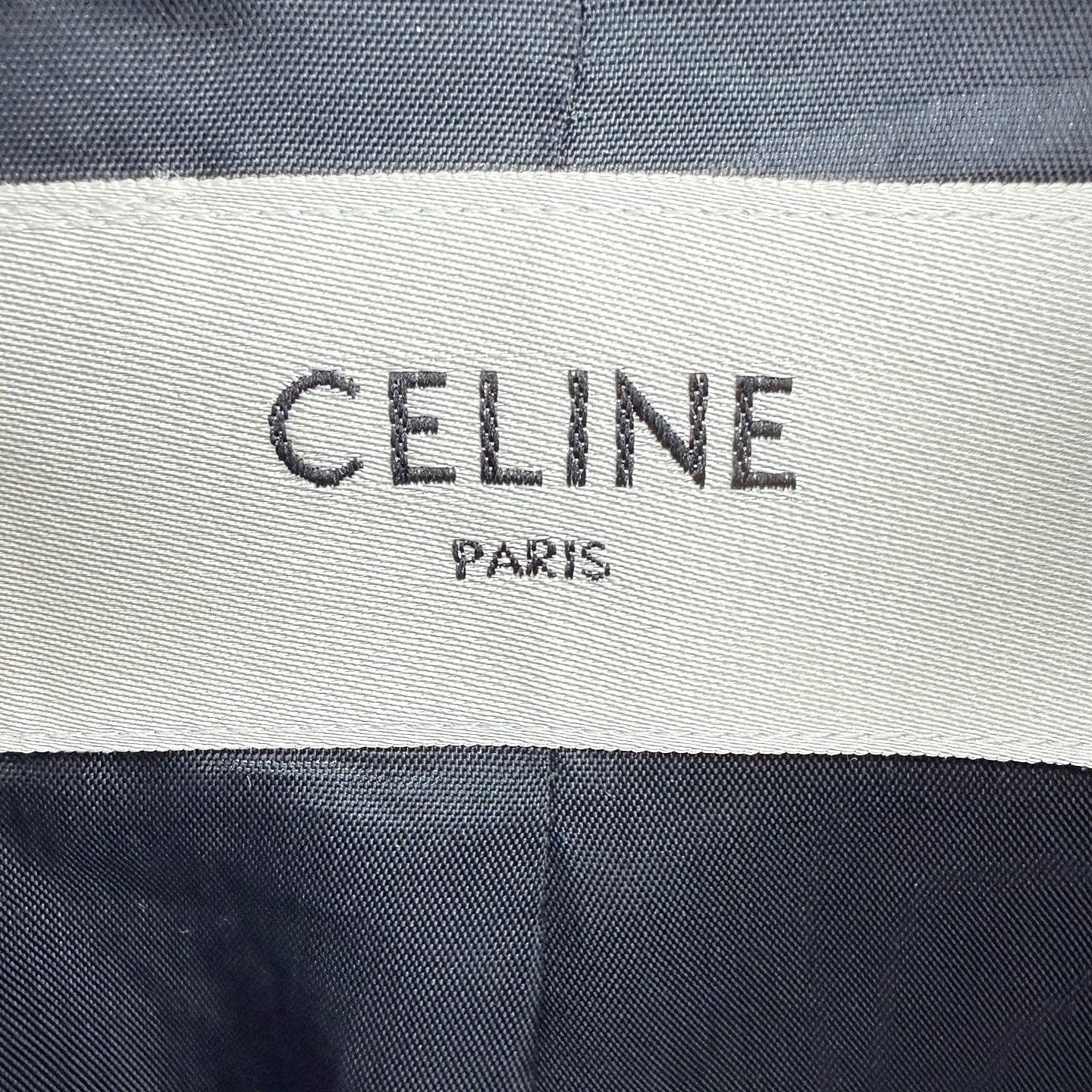 Celine CELINE Triomphe Satin Bomber Jacket Size 36 Size XS / US 0-2 / IT 36-38 - 3 Thumbnail