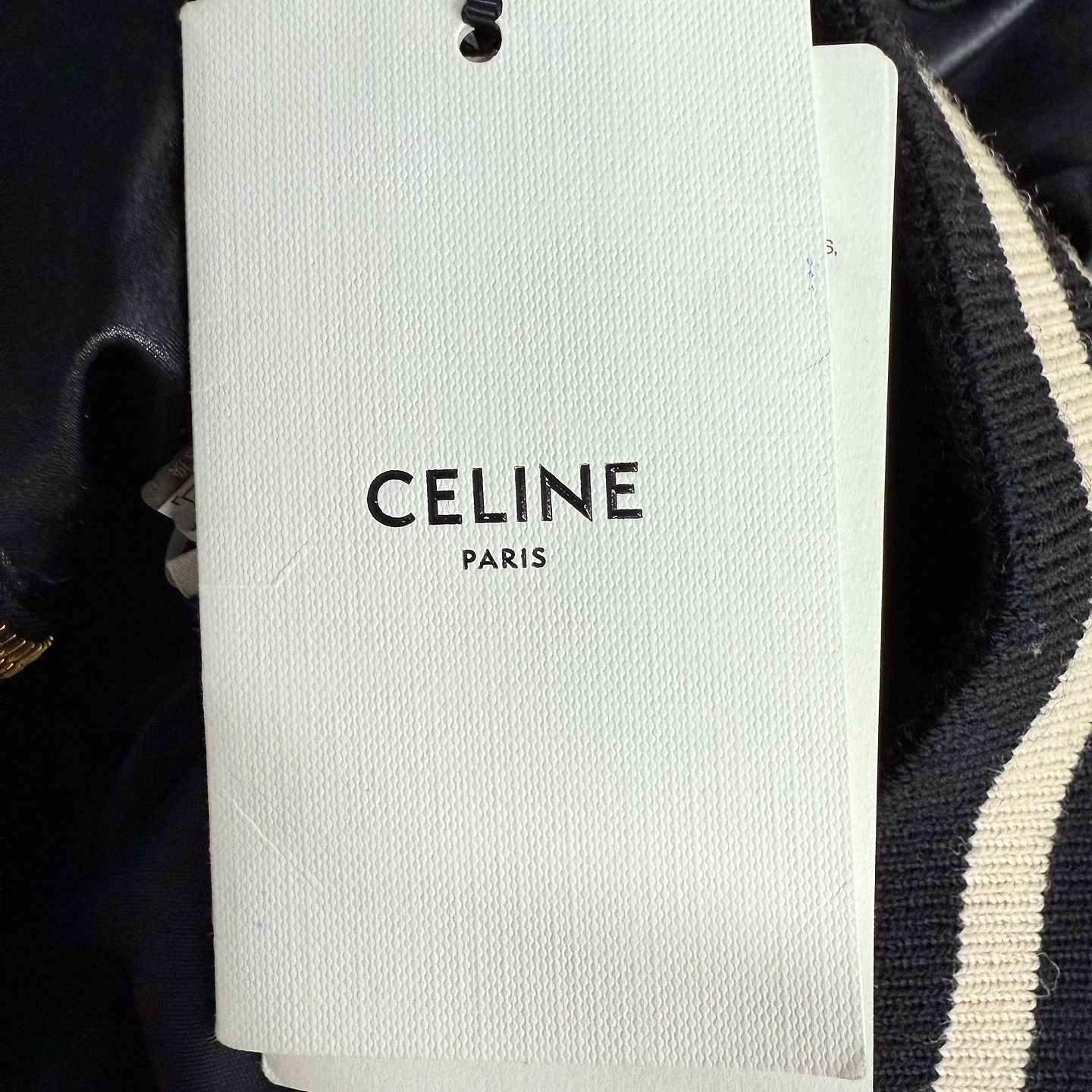 Celine CELINE Triomphe Satin Bomber Jacket Size 36 Size XS / US 0-2 / IT 36-38 - 7 Thumbnail