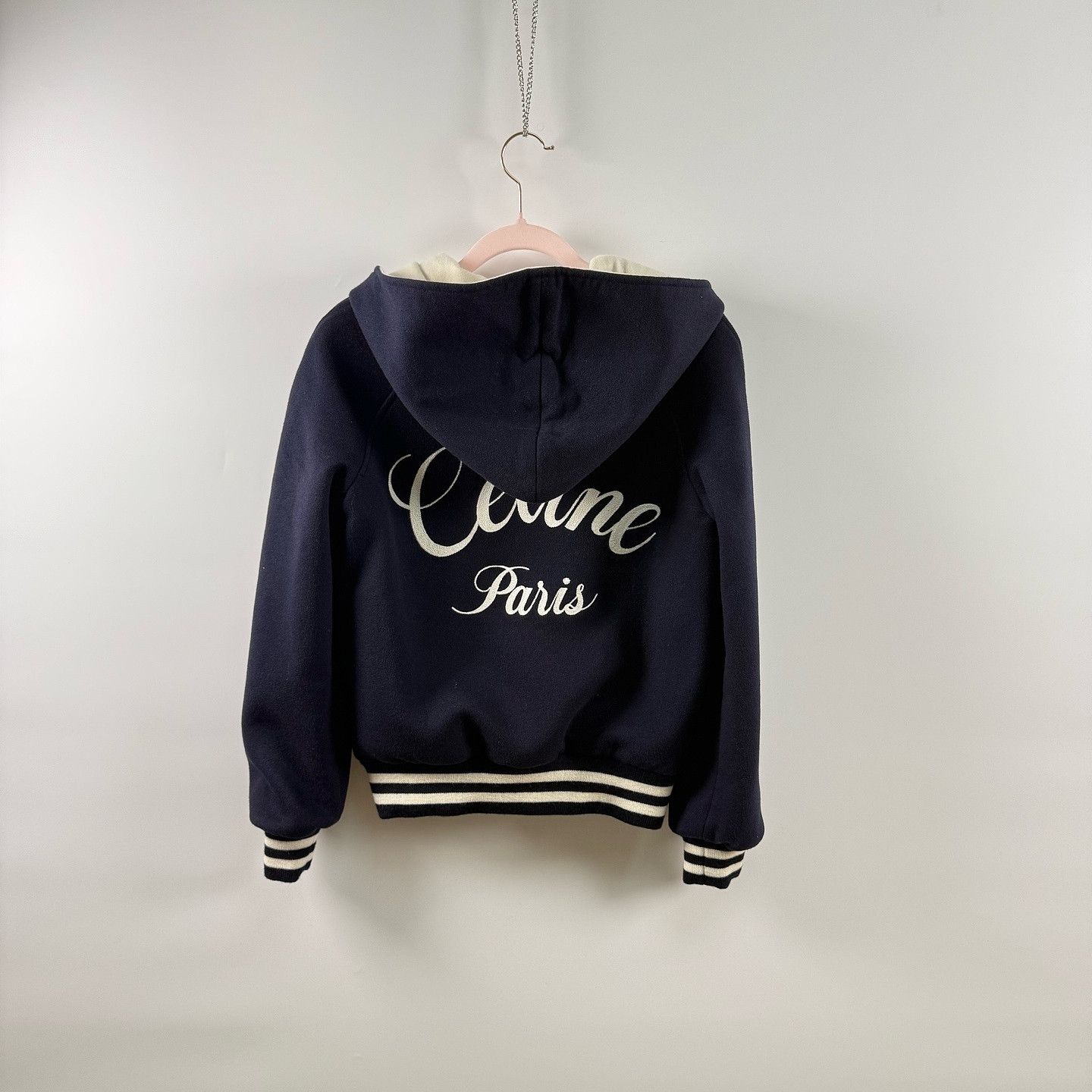 Celine Celine Embroidered Zip Hoodie Size 34 Size XS / US 0-2 / IT 36-38 - 2 Thumbnail