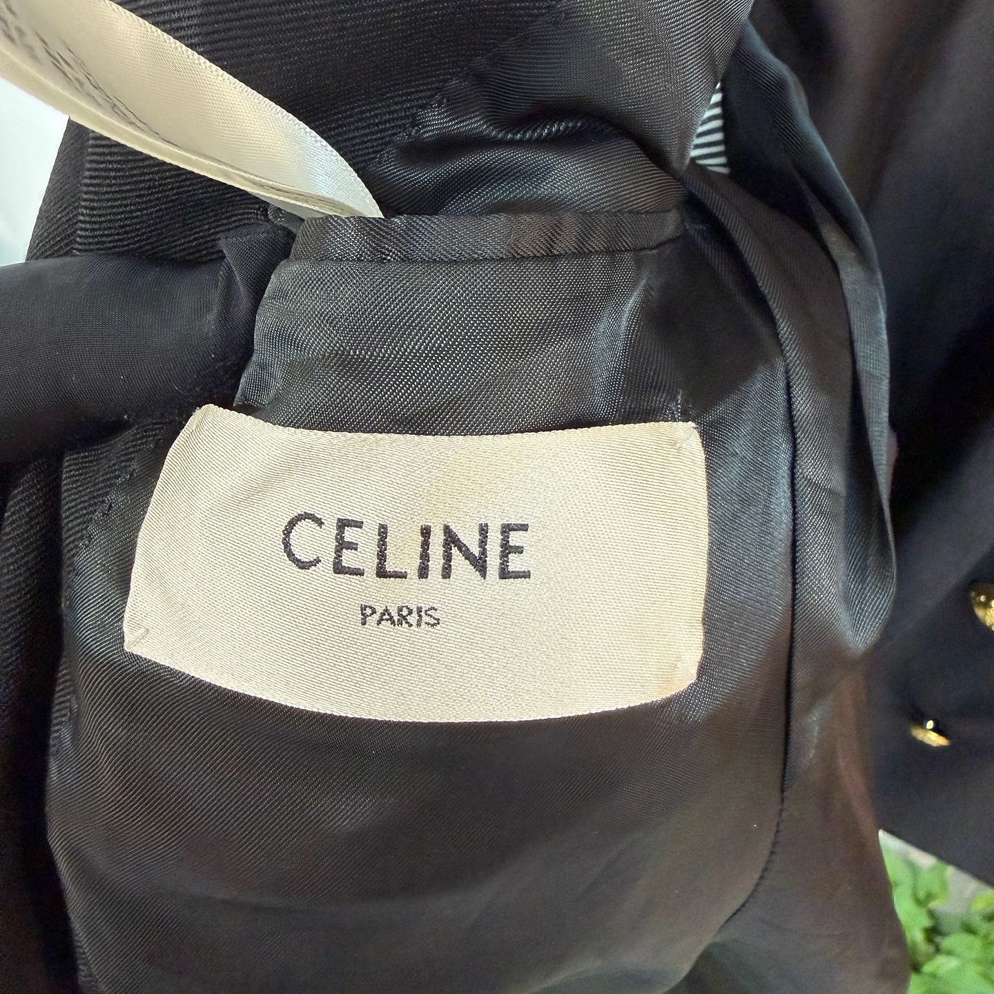 Celine Celine Gold Button Double Breasted Blazer Size 36 Size XS / US 0-2 / IT 36-38 - 3 Thumbnail