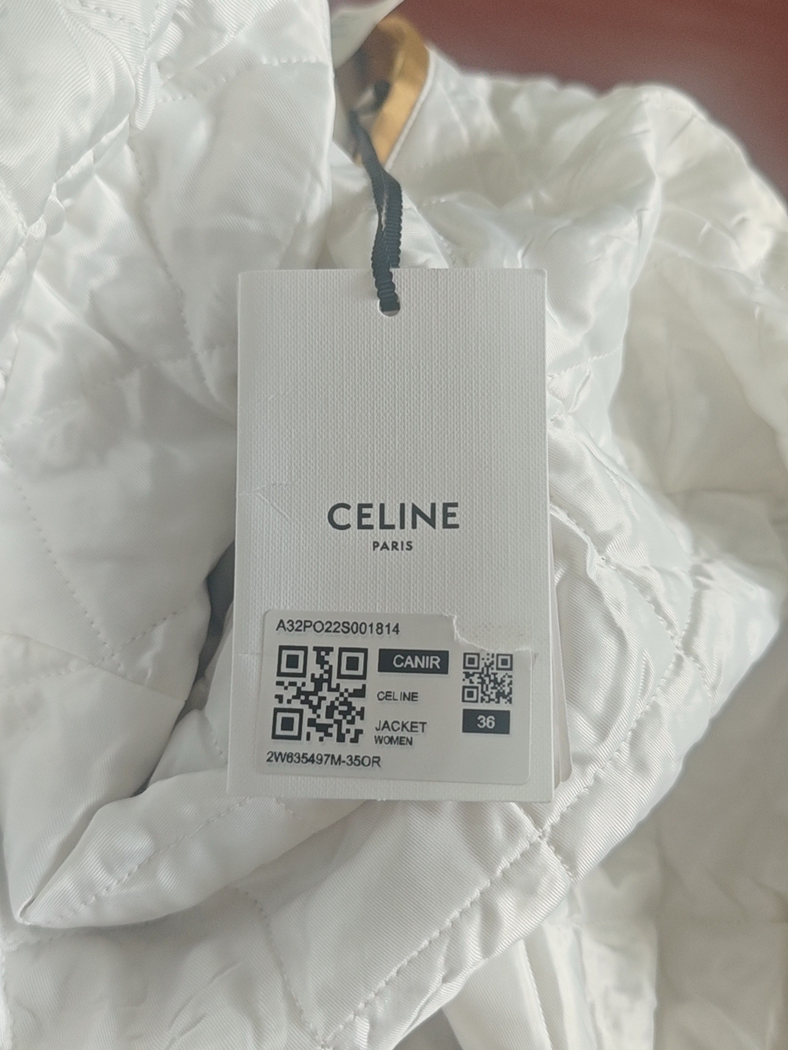 Celine Celine Lucky Lover Satin Jacket Size 36 Size XS / US 0-2 / IT 36-38 - 5 Thumbnail