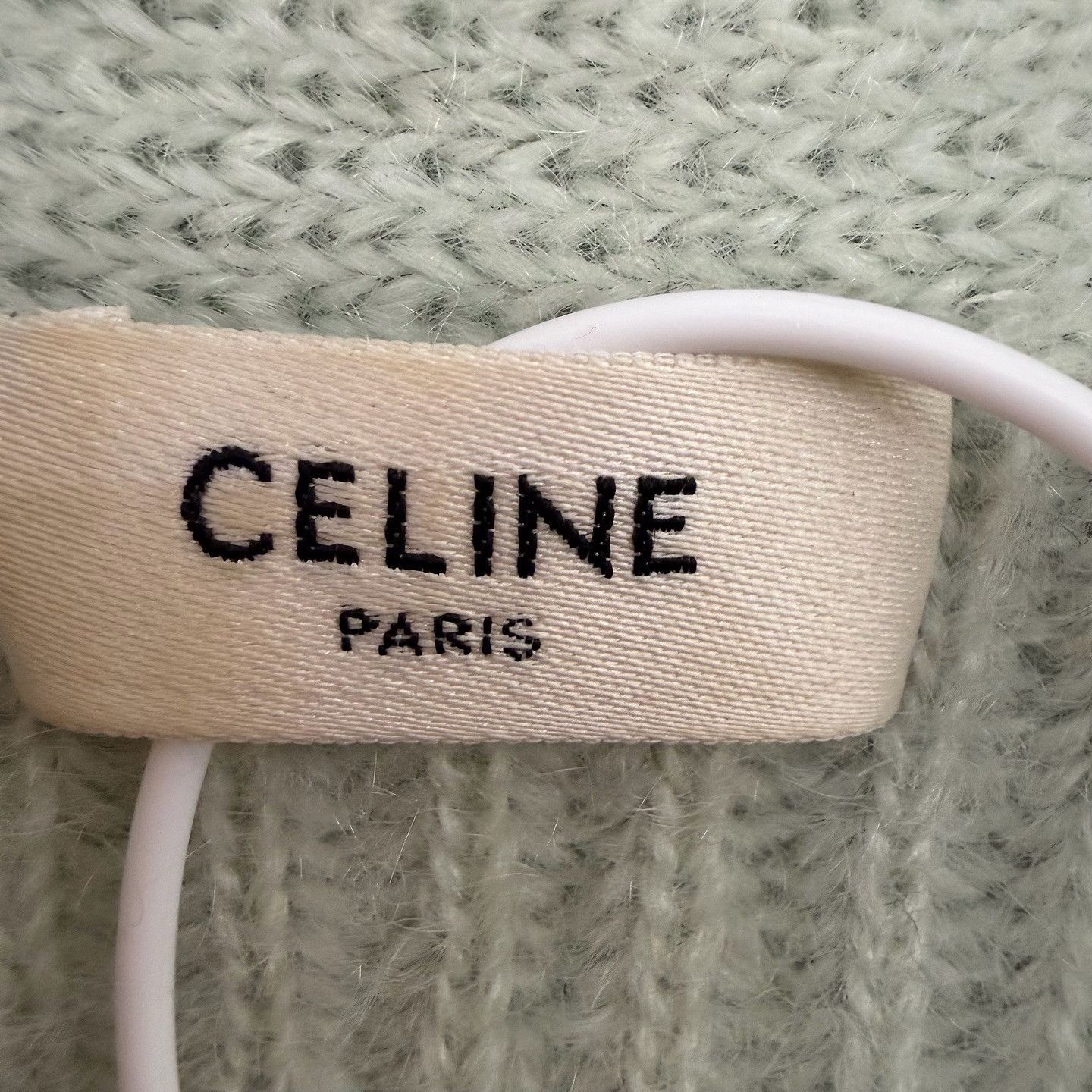 Celine Celine Mohair Silk Cardigan Size XS Size XS / US 0-2 / IT 36-38 - 3 Thumbnail