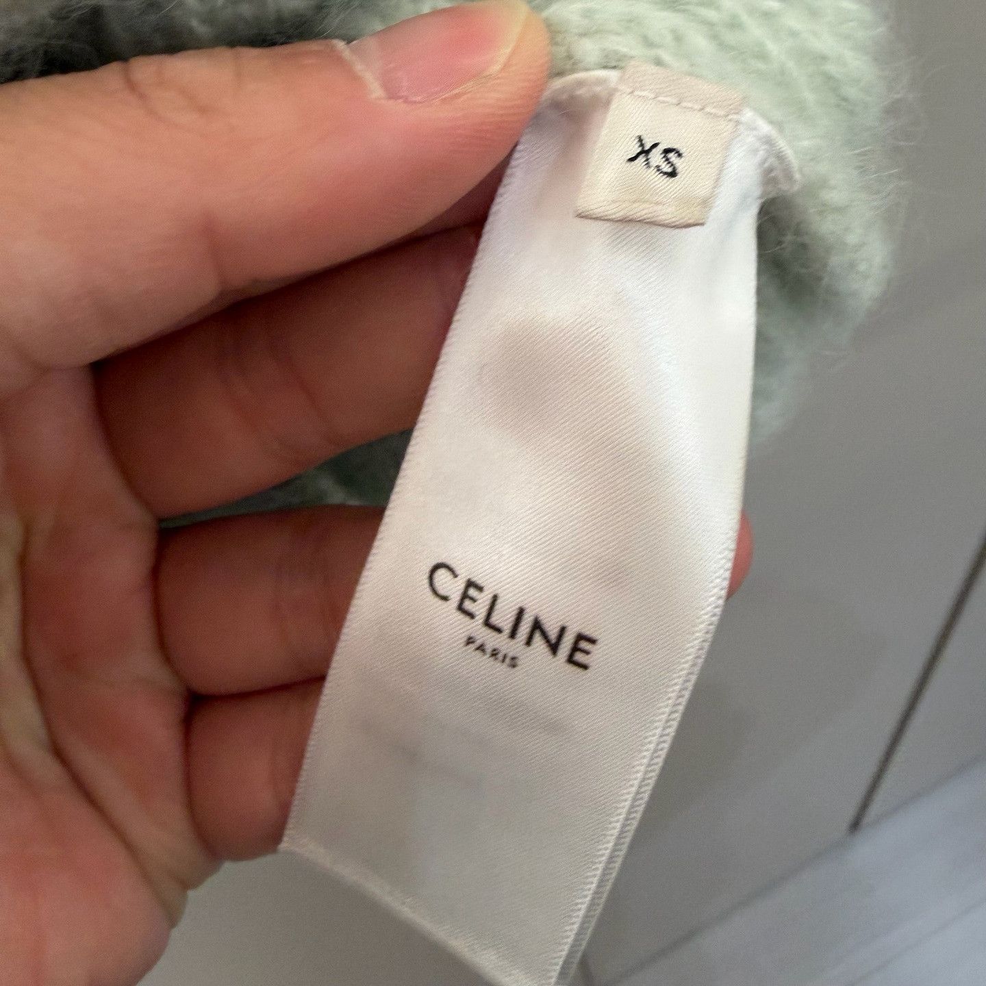 Celine Celine Mohair Silk Cardigan Size XS Size XS / US 0-2 / IT 36-38 - 4 Thumbnail