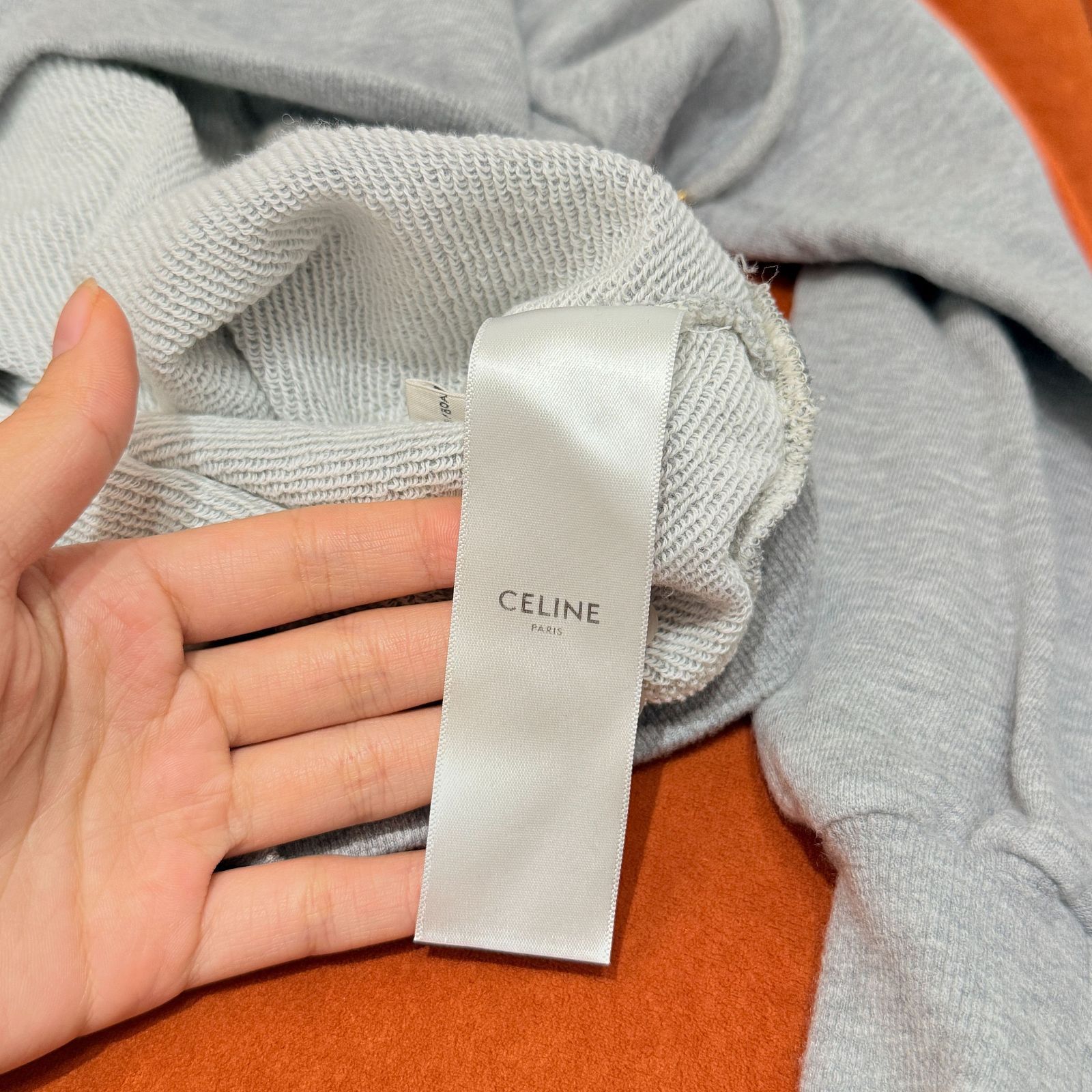 Celine Celine Triomphe Half-Zip Hoodie Size XS Size XS / US 0-2 / IT 36-38 - 4 Thumbnail