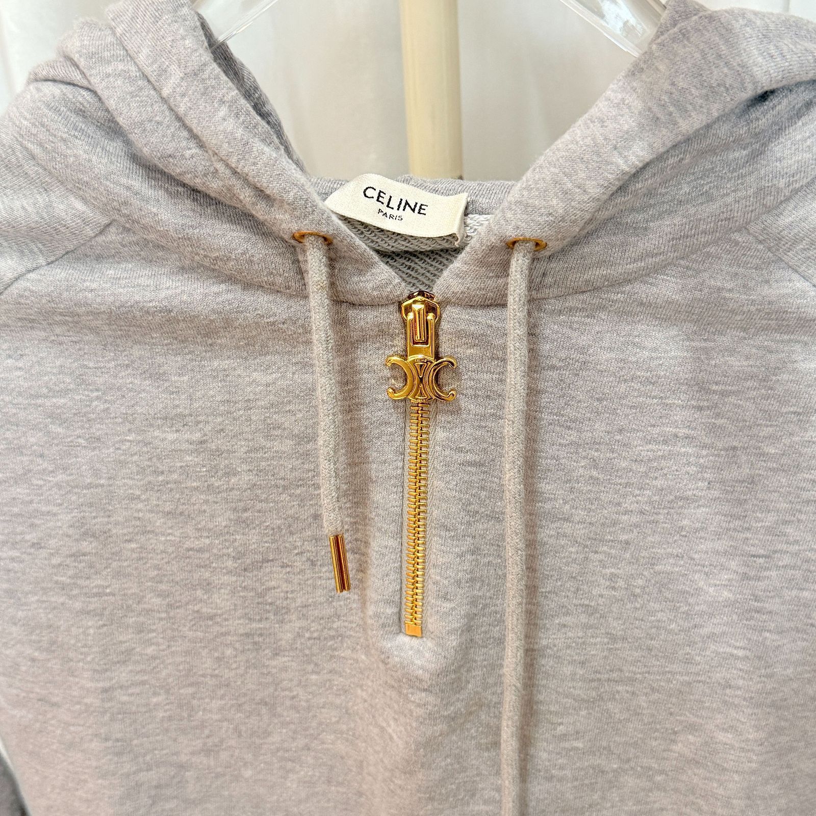 Celine Celine Triomphe Half-Zip Hoodie Size XS Size XS / US 0-2 / IT 36-38 - 3 Thumbnail