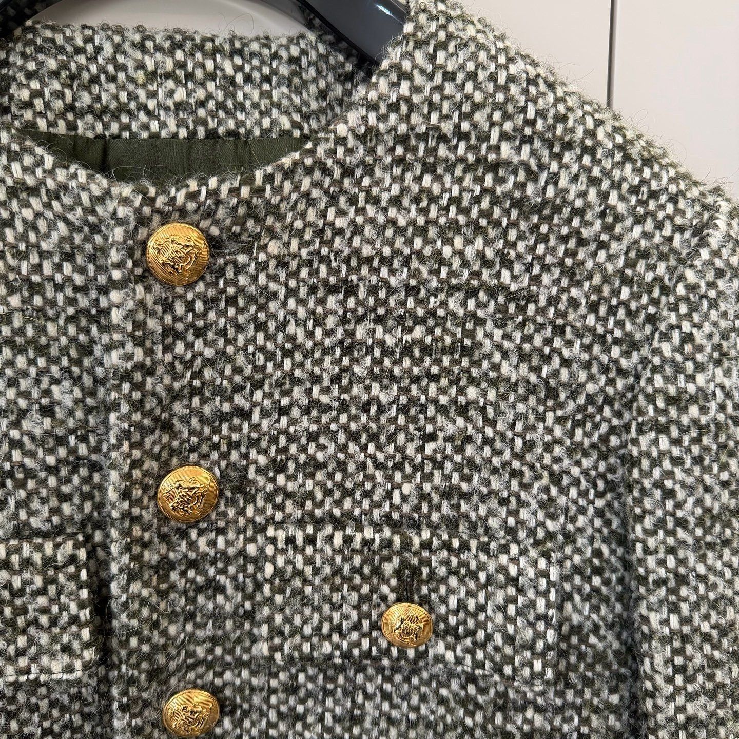 Celine CELINE Tweed 4-Pocket Jacket Size 36 Size XS / US 0-2 / IT 36-38 - 5 Thumbnail