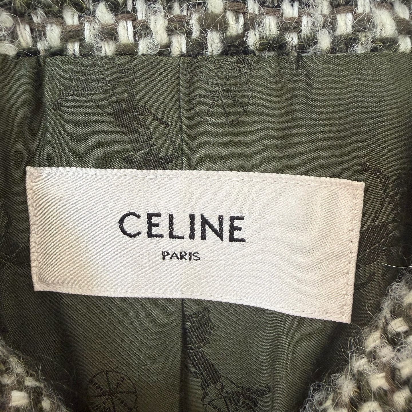 Celine CELINE Tweed 4-Pocket Jacket Size 36 Size XS / US 0-2 / IT 36-38 - 3 Thumbnail