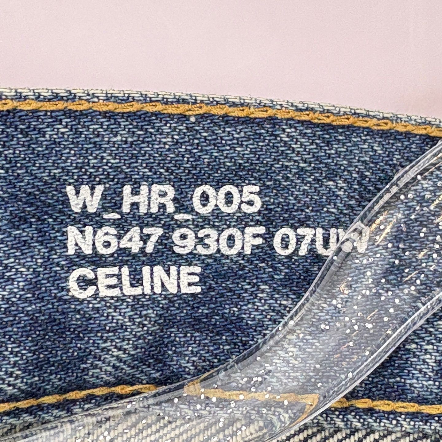 Celine CELINE Gold Chain Margaret Jeans Size 26 Size 26" / US 2 / IT 38 - 3 Thumbnail
