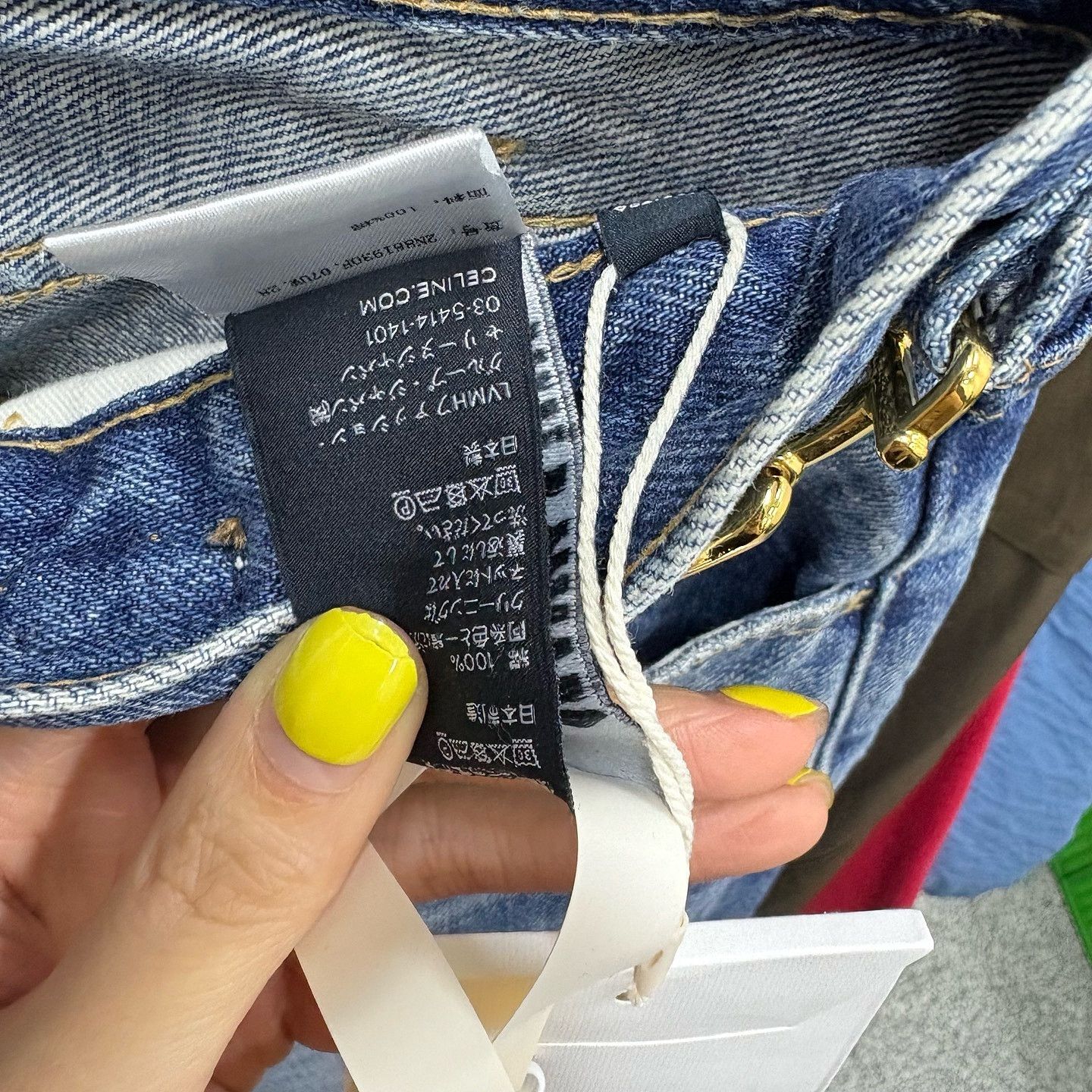 Celine Celine Margaret Washed Jeans Size 28 Size 28" / US 6 / IT 42 - 4 Thumbnail