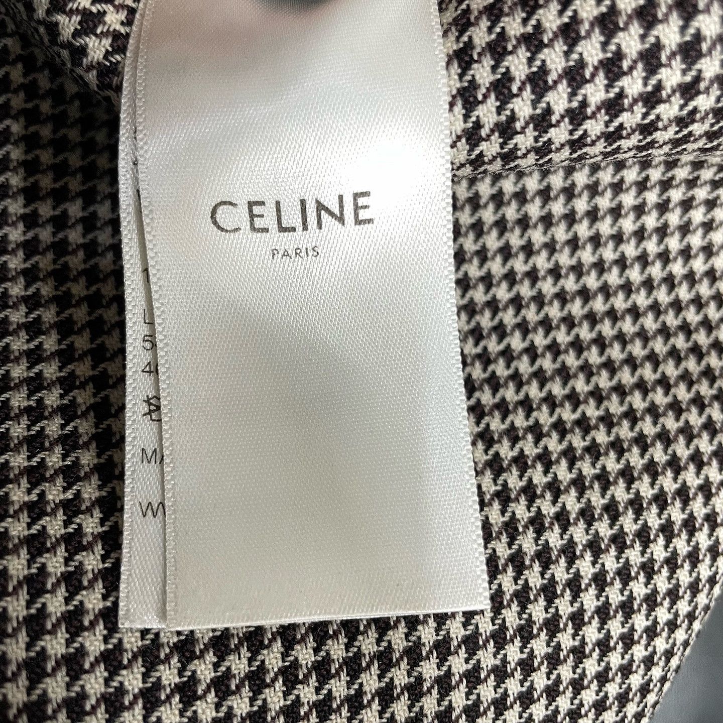 Celine Celine Houndstooth Wool Mini Skirt Size 34 Size 25" / US 0 / IT 36 - 4 Thumbnail
