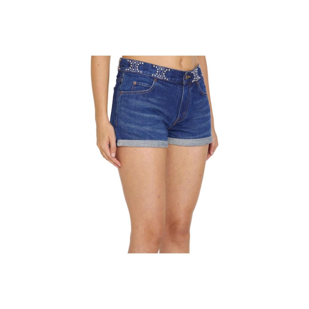 Celine Celine Studded Denim Shorts Size 27 Size 27" / US 4 / IT 40 - 10 Thumbnail