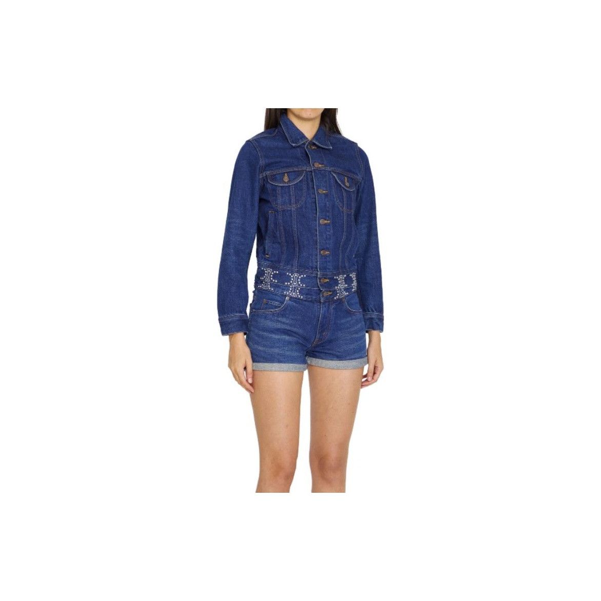 Celine Celine Studded Denim Shorts Size 27 Size 27" / US 4 / IT 40 - 8 Thumbnail