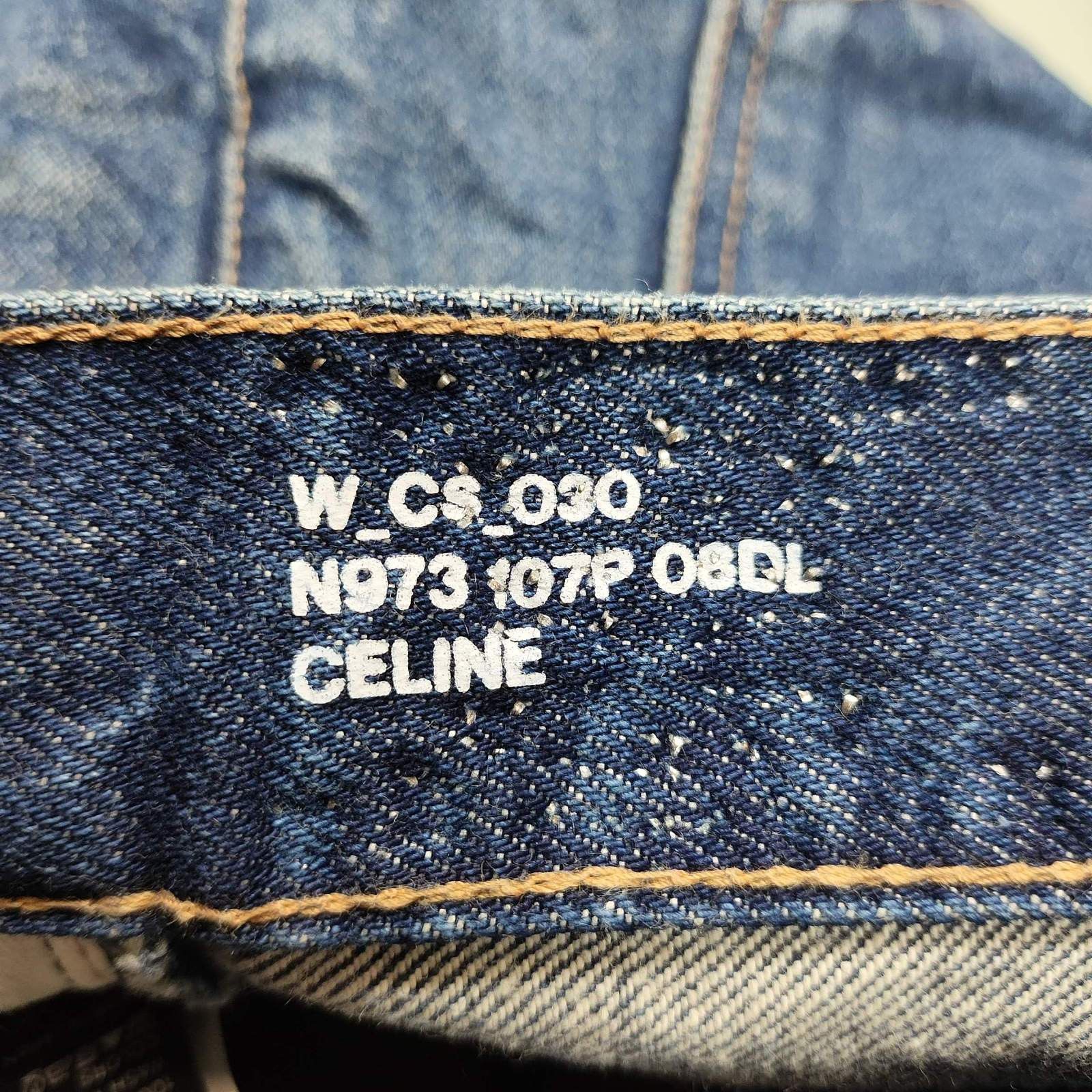 Celine Celine Studded Denim Shorts Size 27 Size 27" / US 4 / IT 40 - 3 Thumbnail