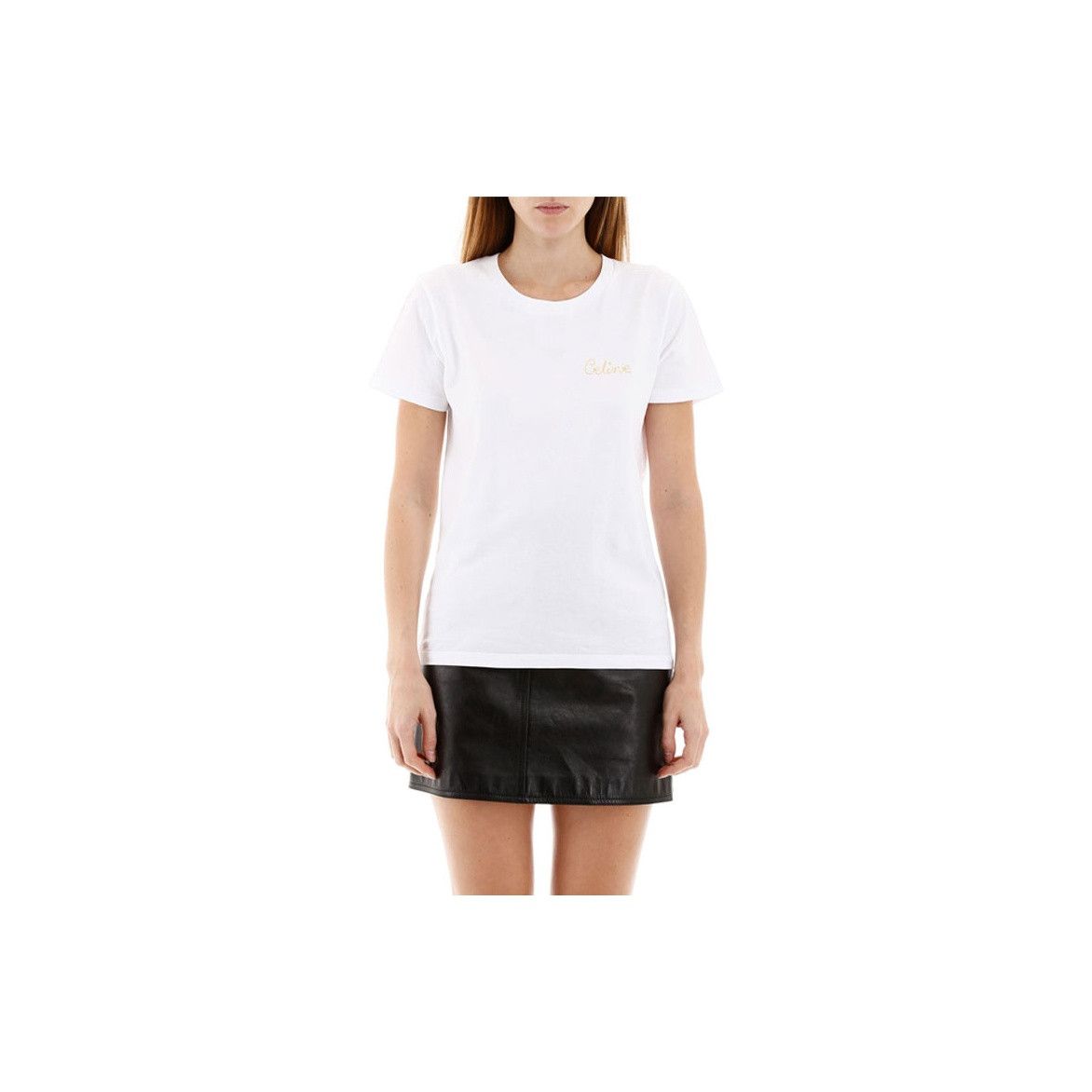 Celine CELINE Logo Embroidery T-Shirt Size M Size M / US 6-8 / IT 42-44 - 9 Thumbnail
