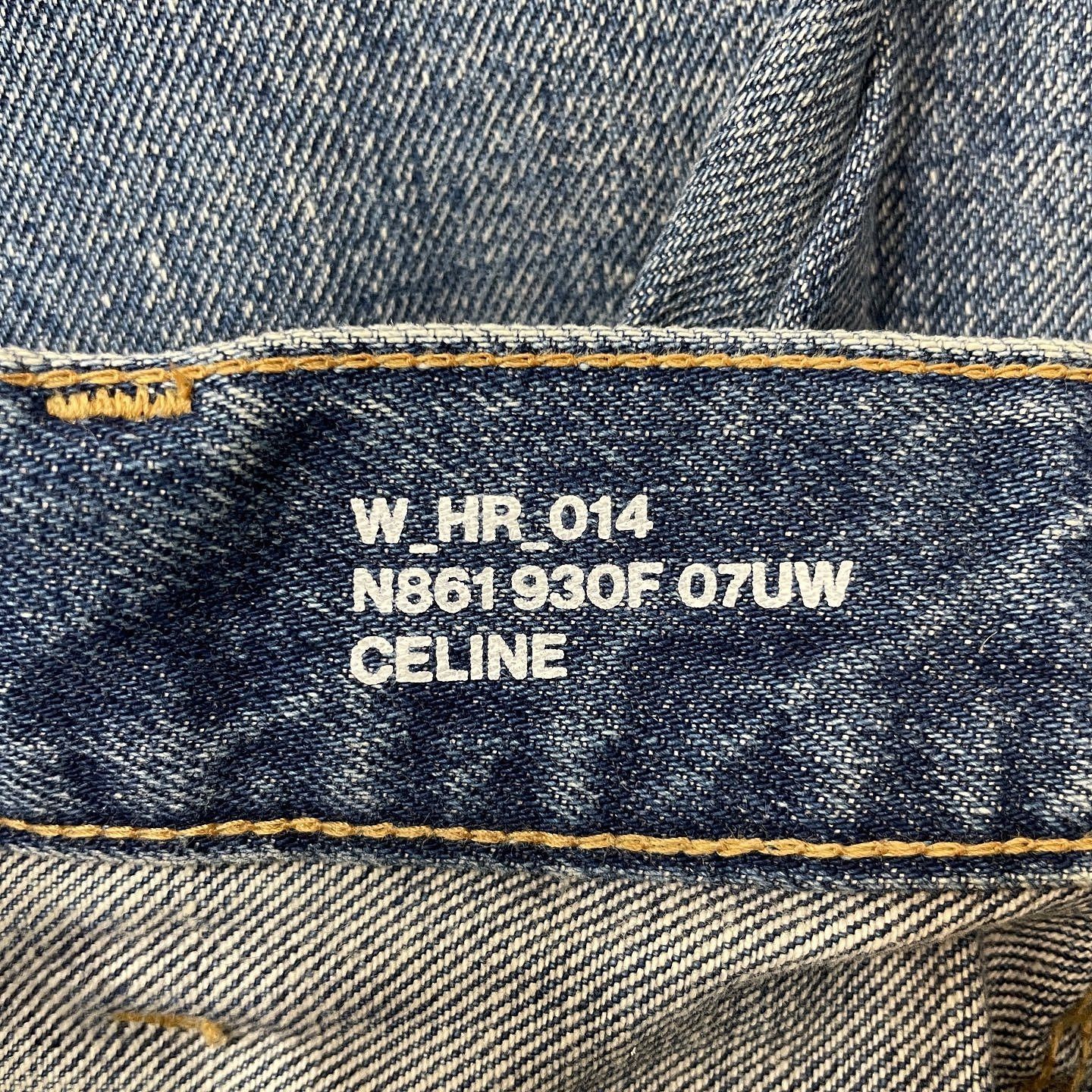 Celine Celine Triomphe Chain Jeans Size 24 Size 24" / US 00 / IT 34 - 3 Thumbnail