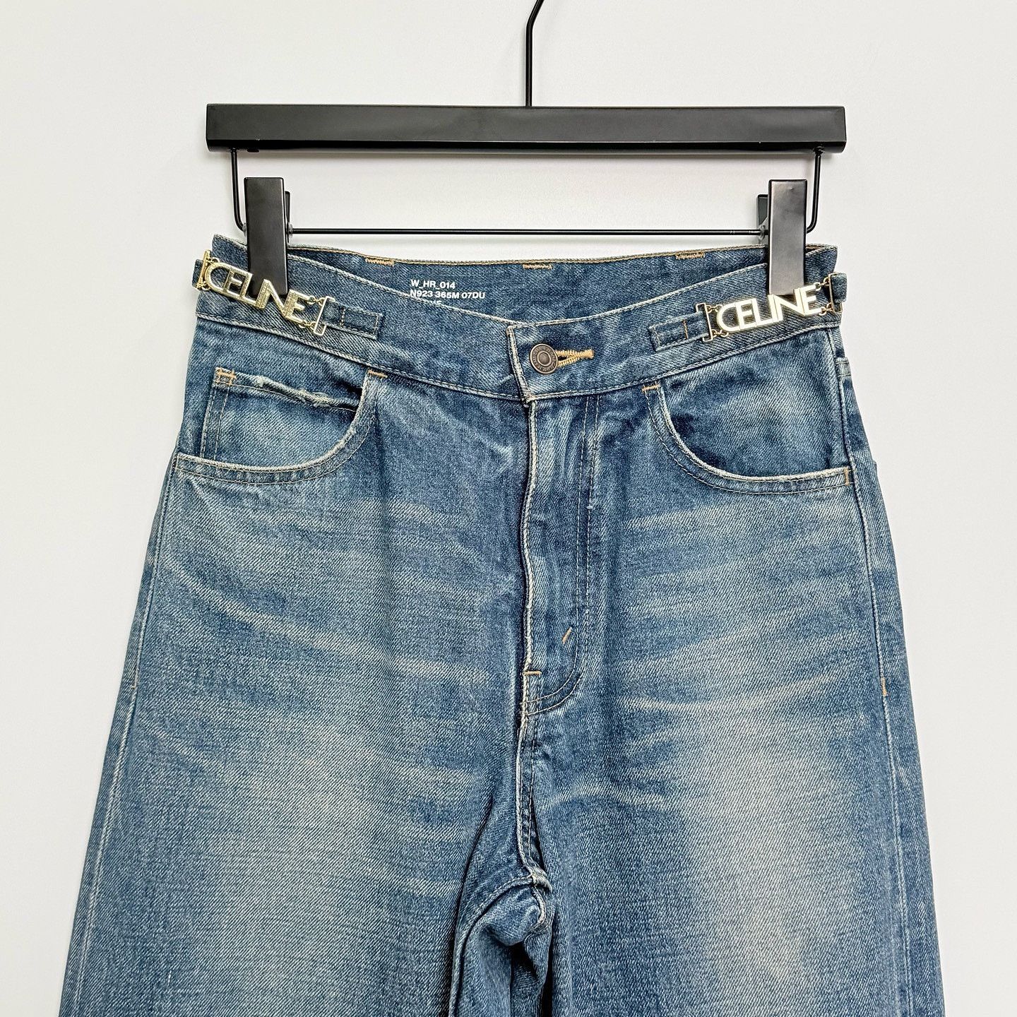Celine Celine Logo Waist Jeans Size 25 Size 25" / US 0 / IT 36 - 6 Thumbnail