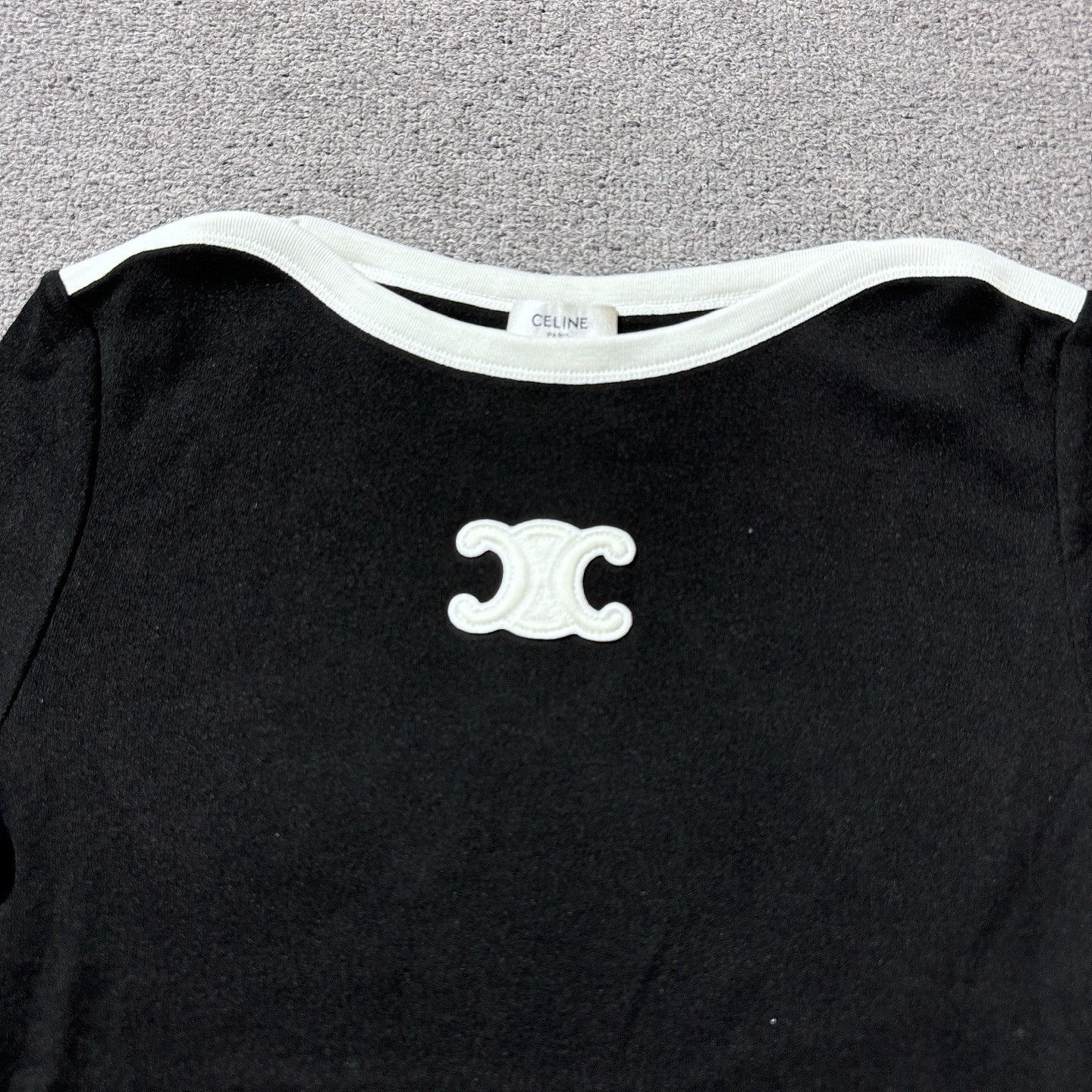 Celine Celine Triomphe Logo T-Shirt Size M Size M / US 6-8 / IT 42-44 - 8 Thumbnail
